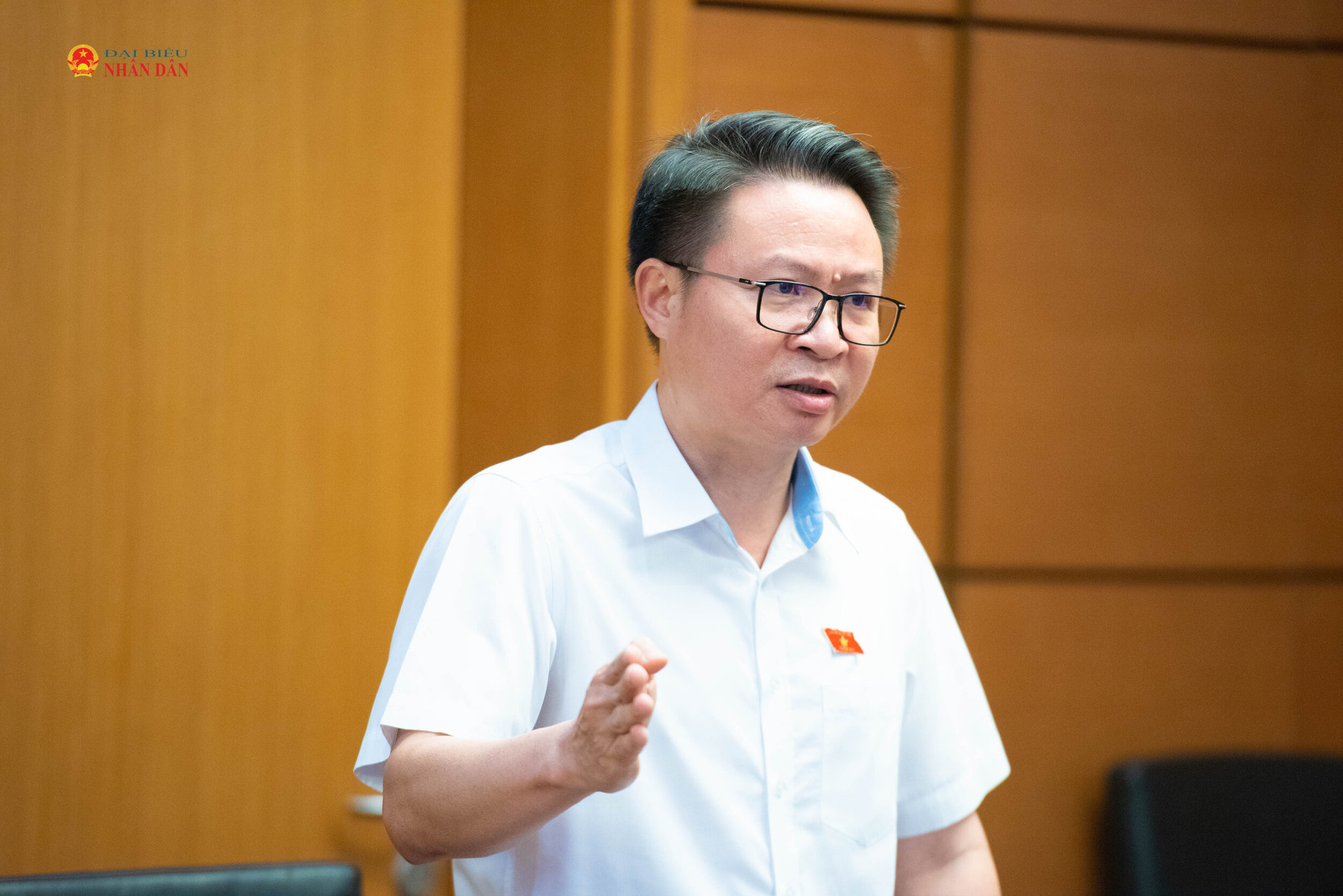 ĐBQH Nguyễn Minh Tuấn (Phú Thọ). Ảnh Xuân Quý (2)
