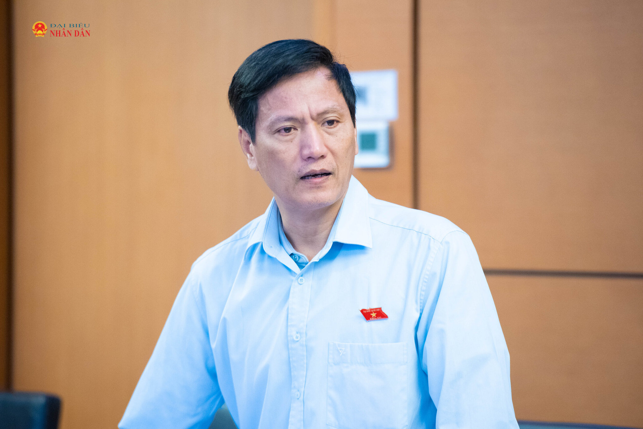 ĐBQH Vương Kim Ánh (Phú Thọ). Ảnh Xuân Quý (2)