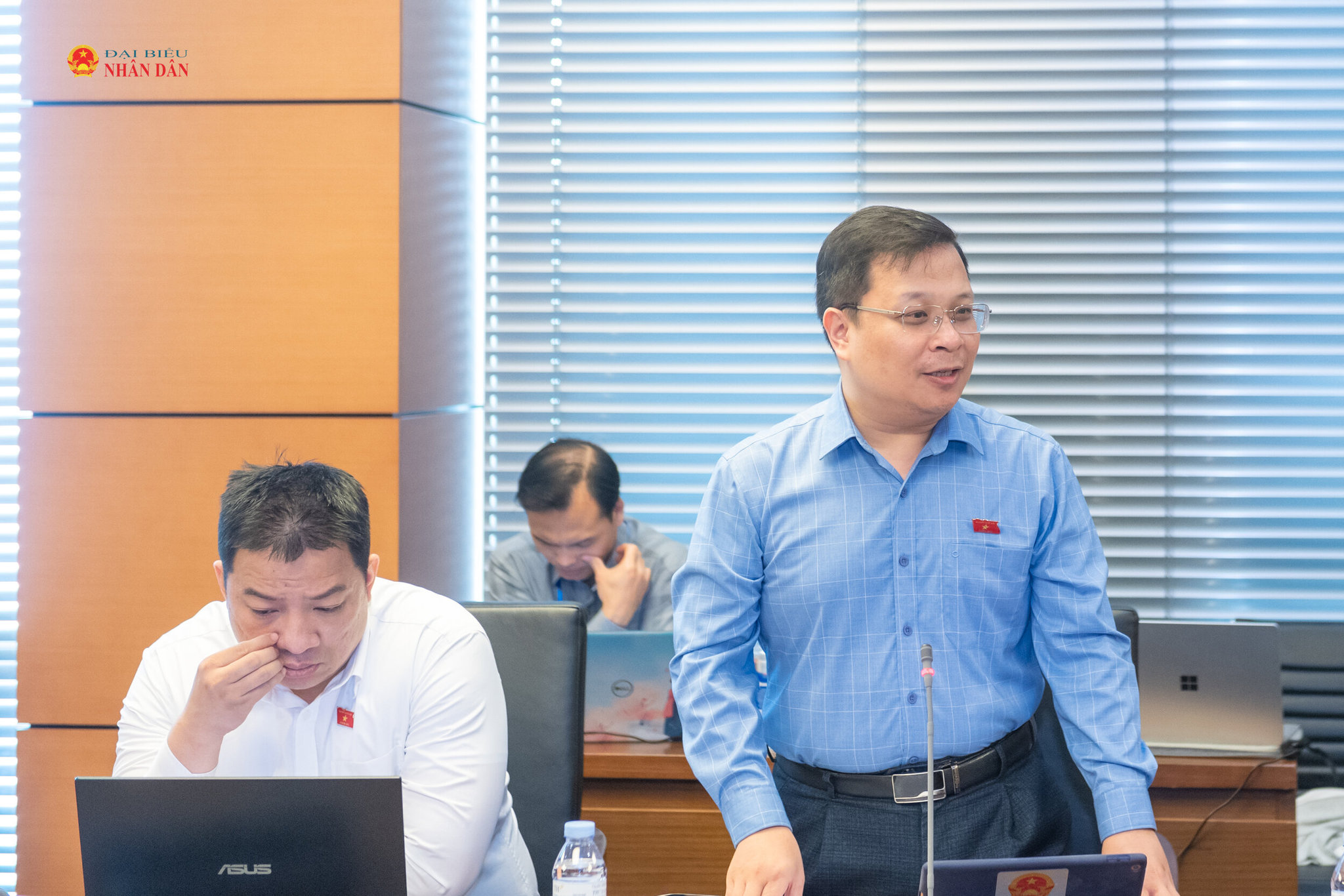 ĐBQH Nguyễn Danh Tú (An Giang) phát biểu