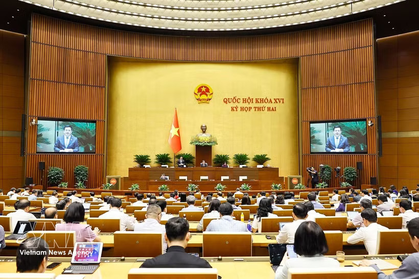 At the 16th National Assembly’s second session on October 21 (Photo: VNA)
