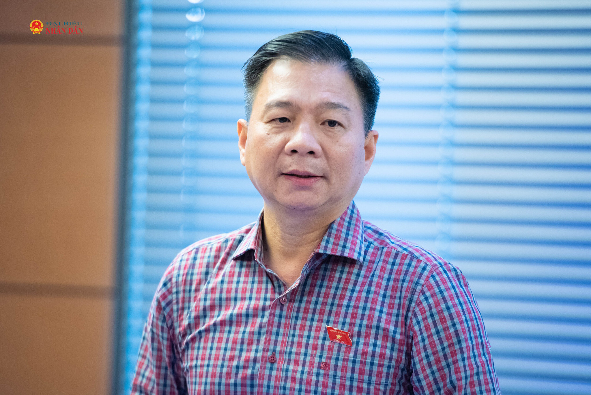 Phó Trưởng đoàn chuyên trách tỉnh Cà Mau ĐBQH Nguyễn Bình Tân. Ảnh Xuân Quý