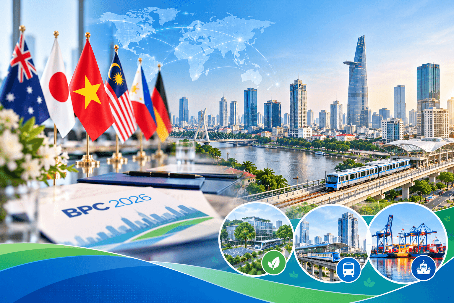 TP. Hồ Chí Minh đăng cai Hội nghị Bàn tròn các thành phố Đối tác Kinh tế năm 2026