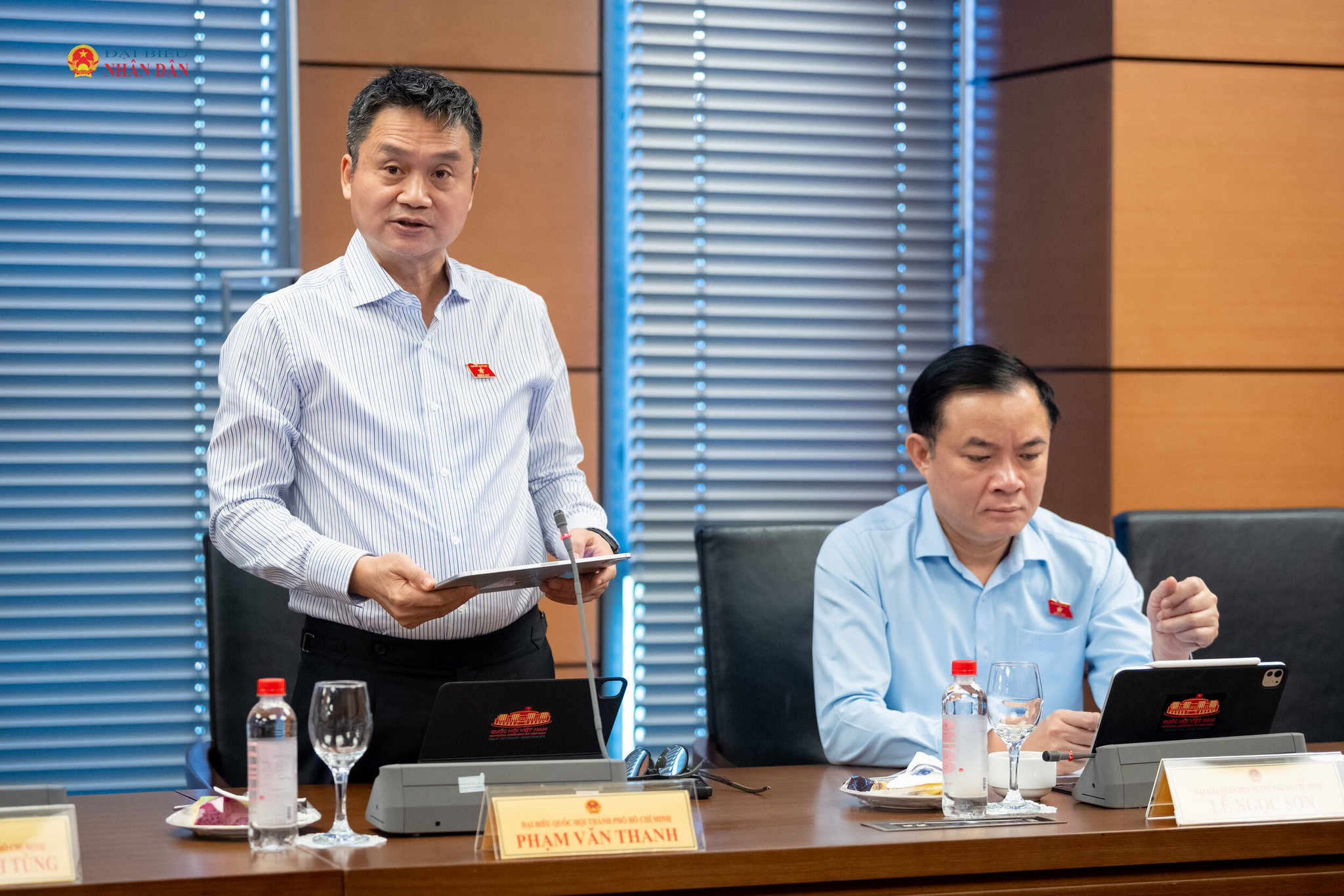 ĐBQH Phạm Văn Thanh (TP. Hồ Chí Minh) phát biểu