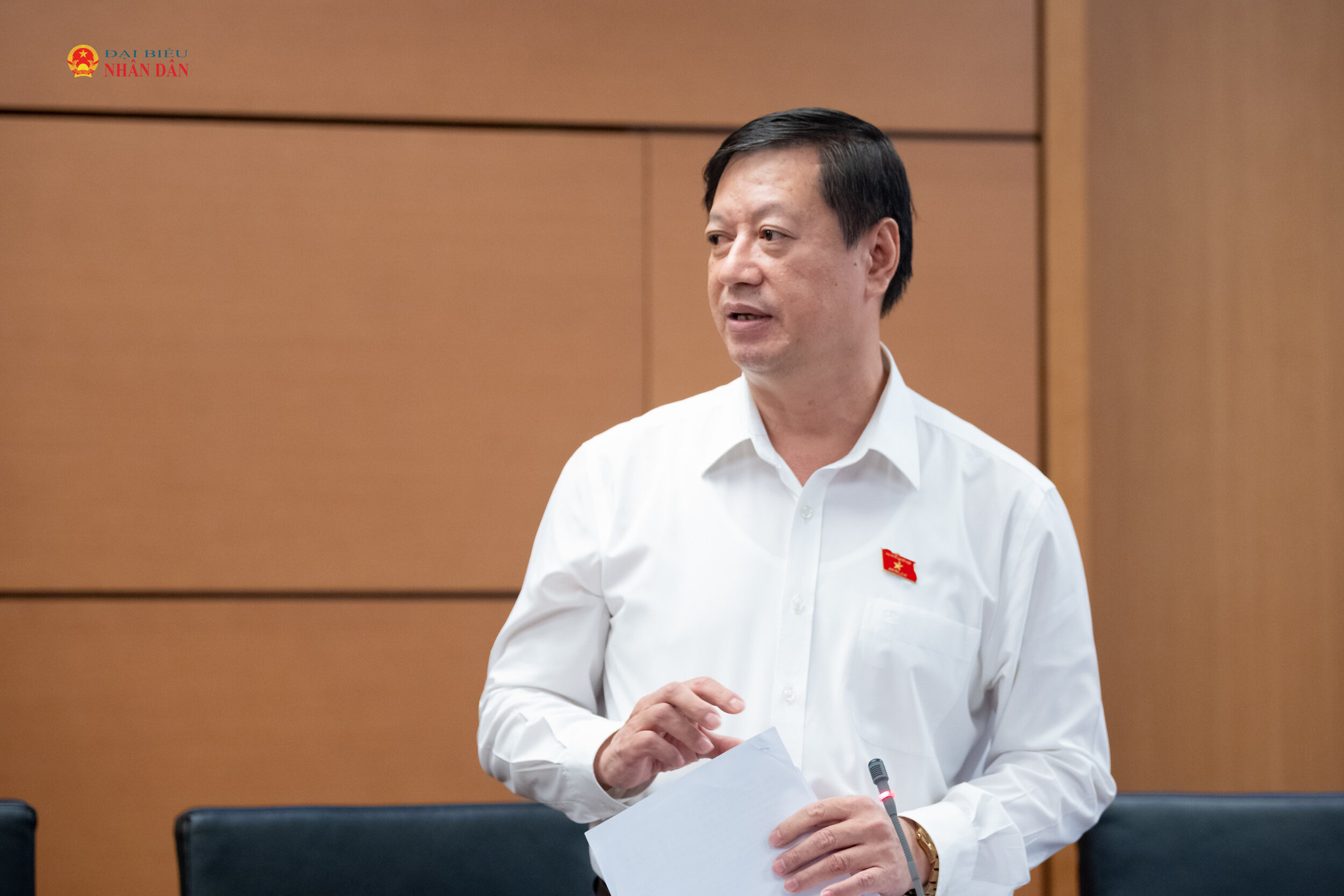 ĐBQH Dương Văn Thăng (TP. Hồ Chí Minh) phát biểu