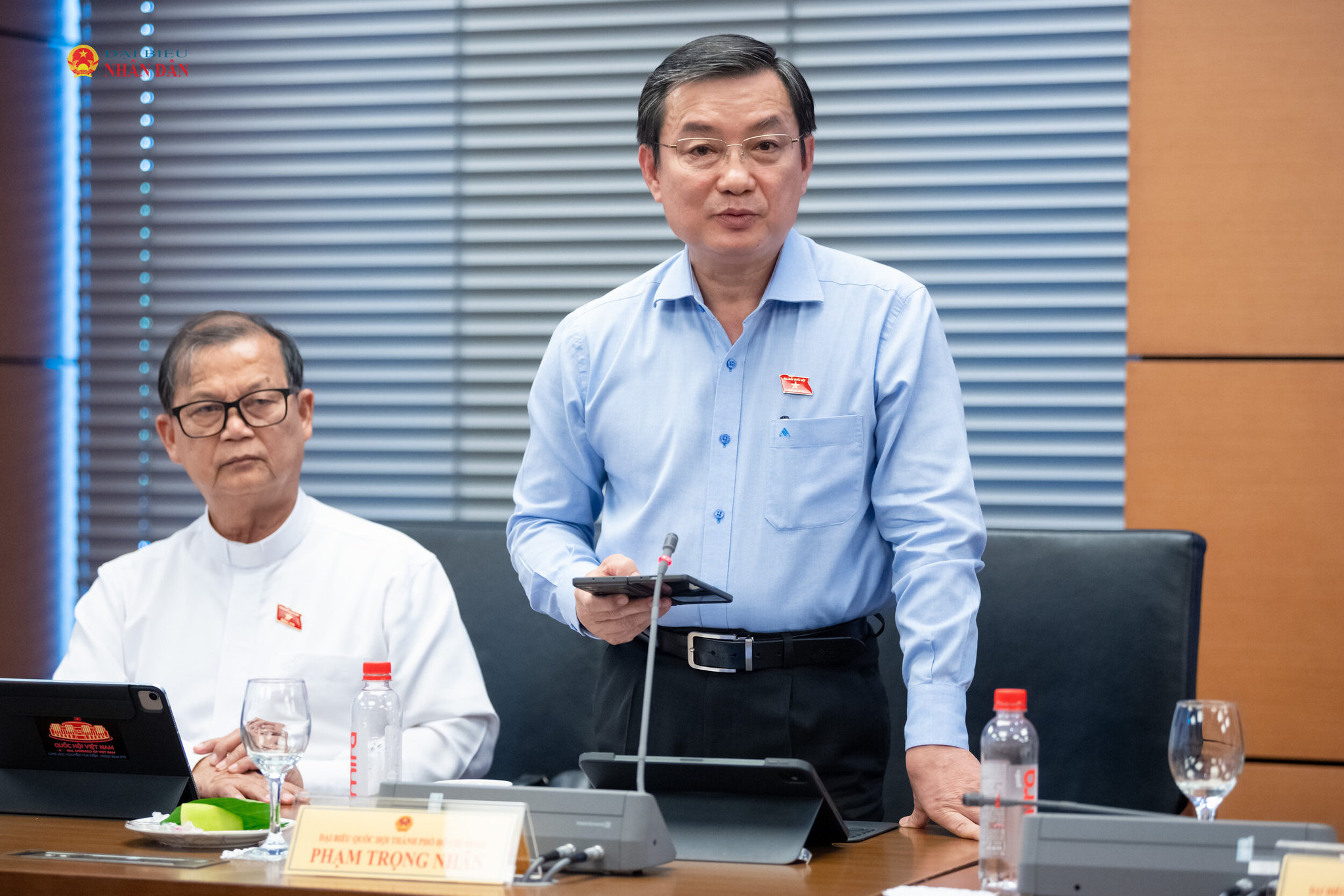ĐBQH Phạm Trọng Nhân (TP. Hồ Chí Minh) phát biểu