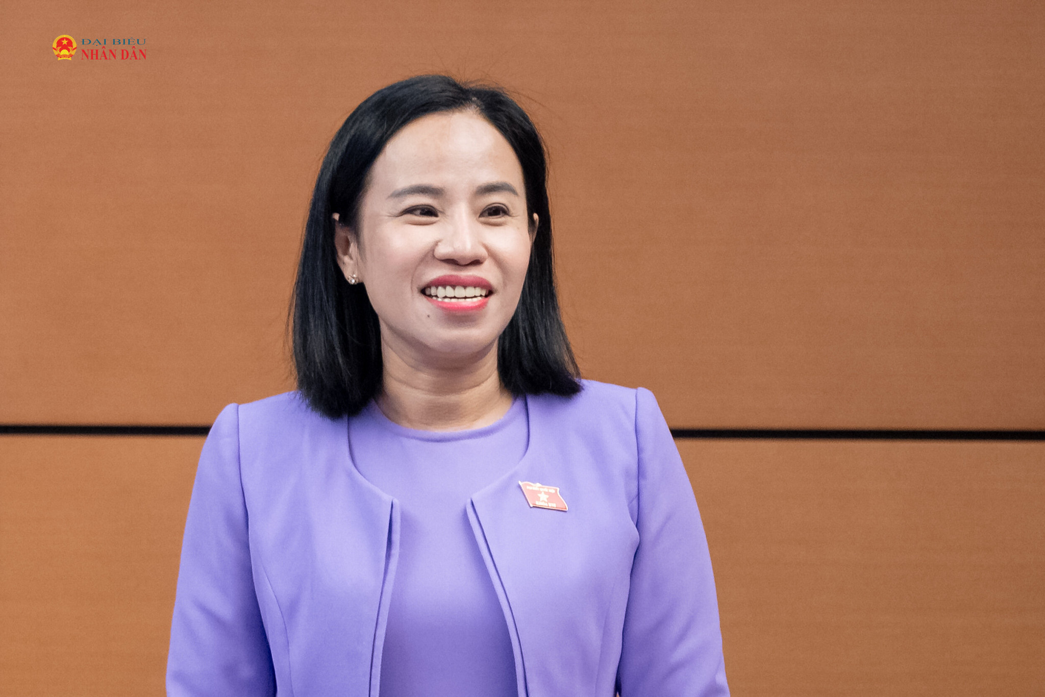 ĐBQH Võ Ngọc Thanh Trúc (TP. Hồ Chí Minh) phát biểu. Ảnh: Phạm Thắng