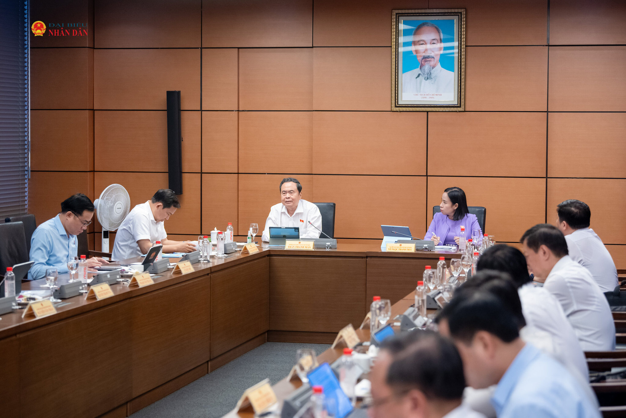 Chủ tịch Quốc hội Trần Thanh Mẫn phát biểu. Ảnh: Phạm Thắng