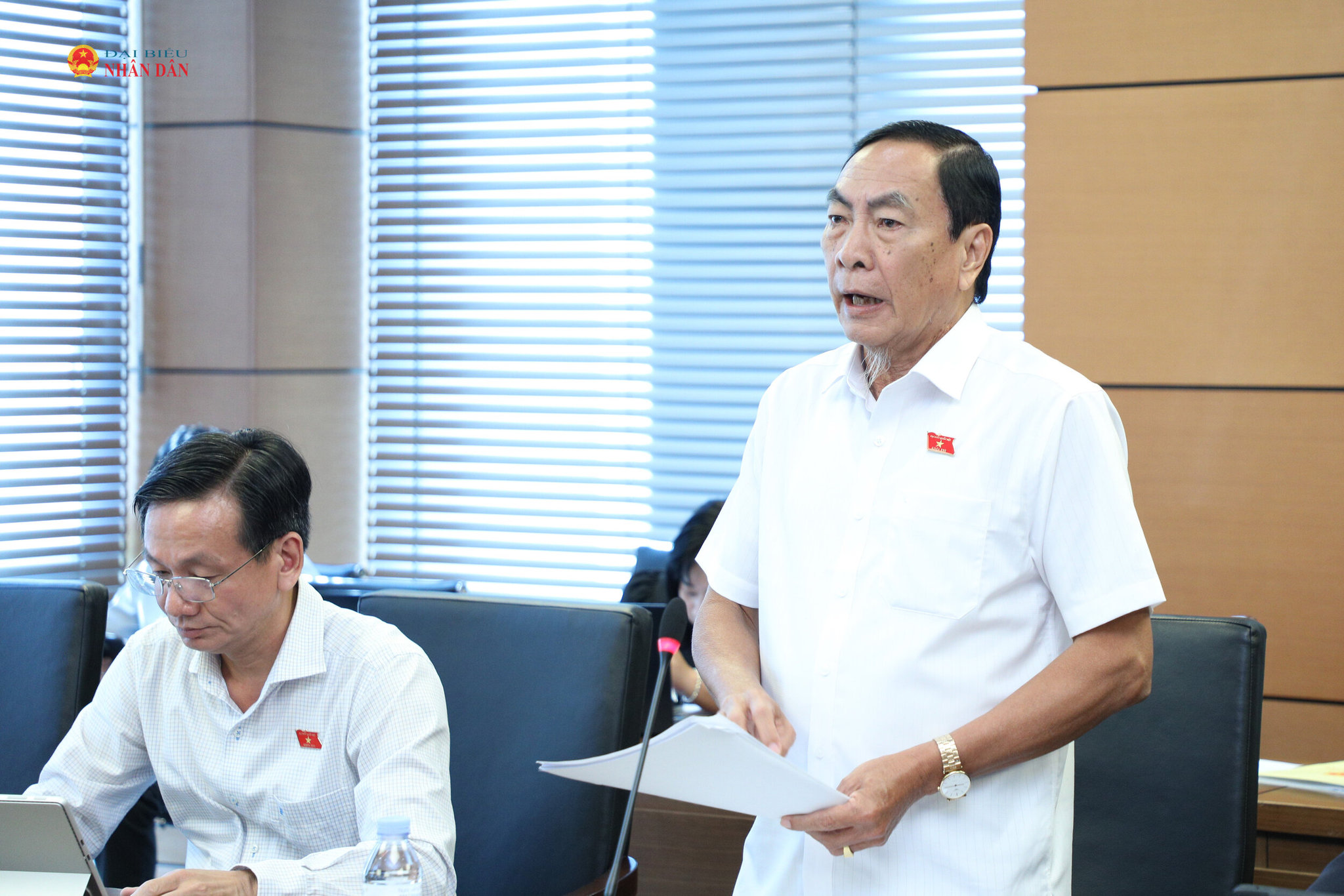 ĐBQH Phạm Văn Hoà (Đồng Tháp) phát biểu