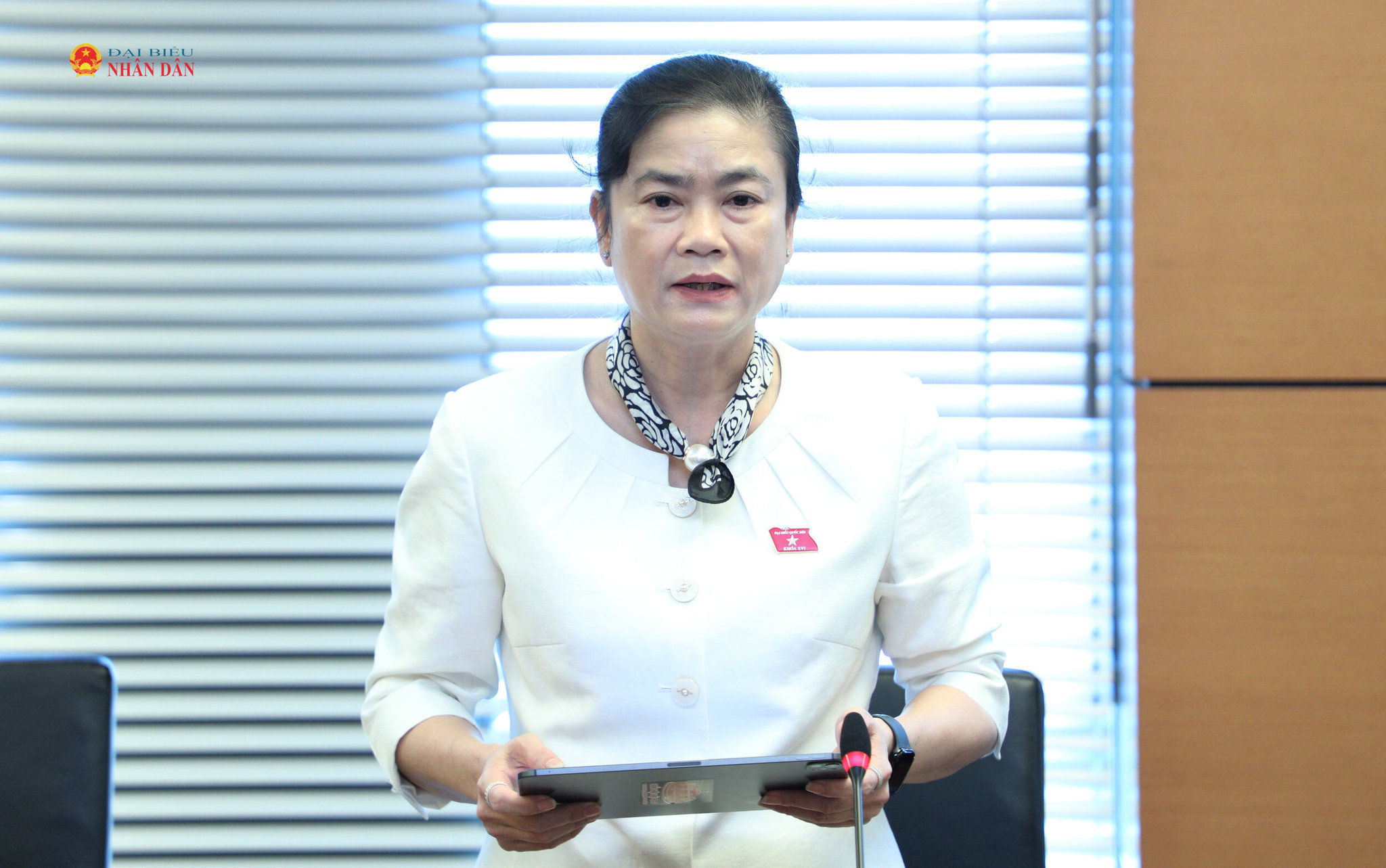 ĐBQH Đỗ Thị Thu Thảo (Đồng Tháp) phát biểu