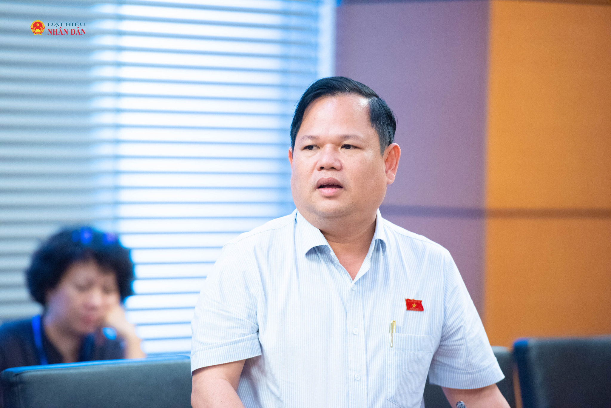 ĐBQH Nguyễn Duy Thanh (Cà Mau).Ảnh Xuân Quý (2)