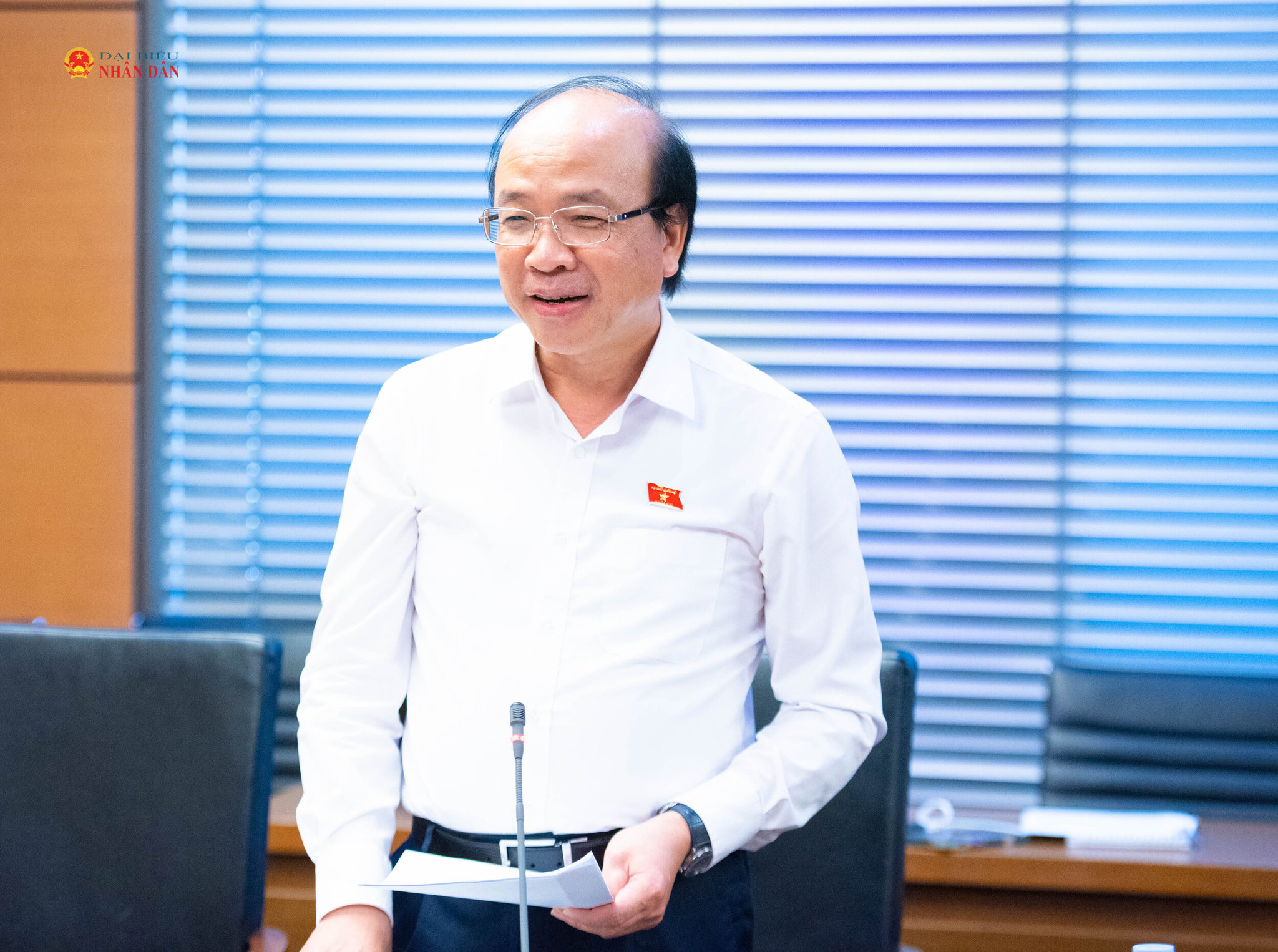 ĐBQH Phan Chí Hiếu (Cà Mau). Ảnh Xuân Quý (2)