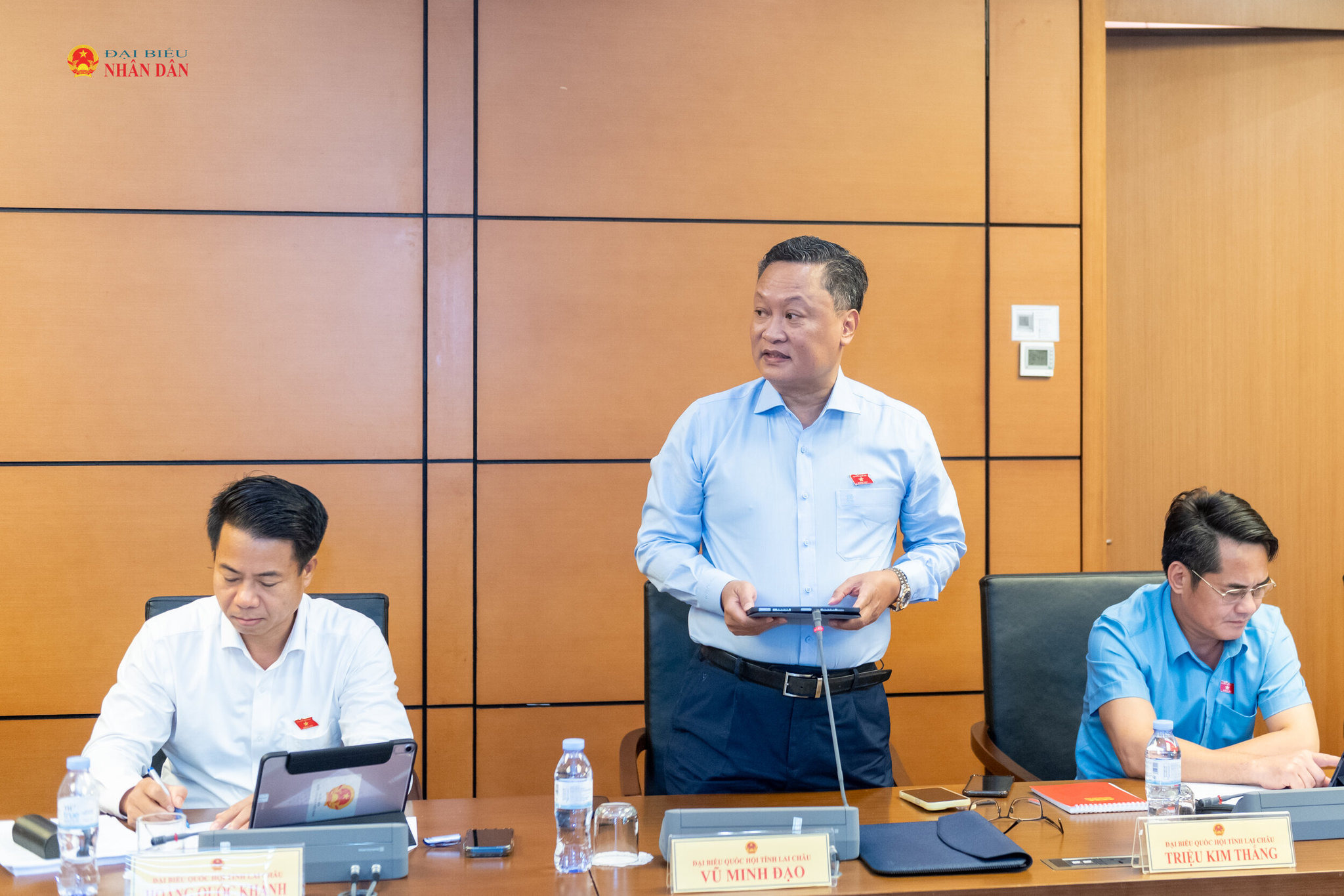 ĐBQH Vũ Minh Đạo (Lai Châu) phát biểu