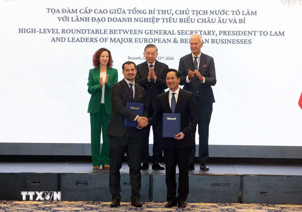 Tổng Bí thư, Chủ tịch nước Tô Lâm chứng kiến trao thỏa thuận hợp tác giữa các doanh nghiệp