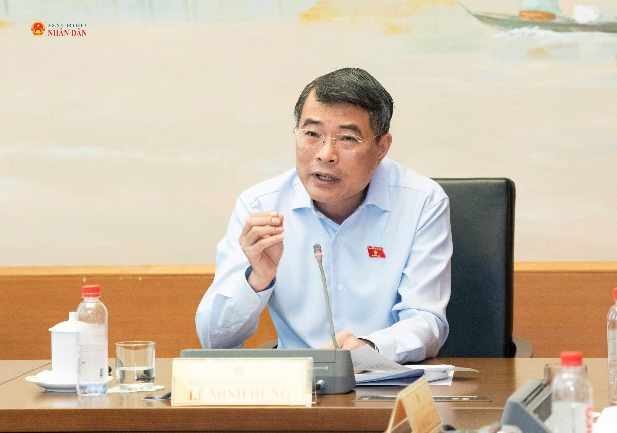 Thủ tướng Lê Minh Hưng phát biểu
