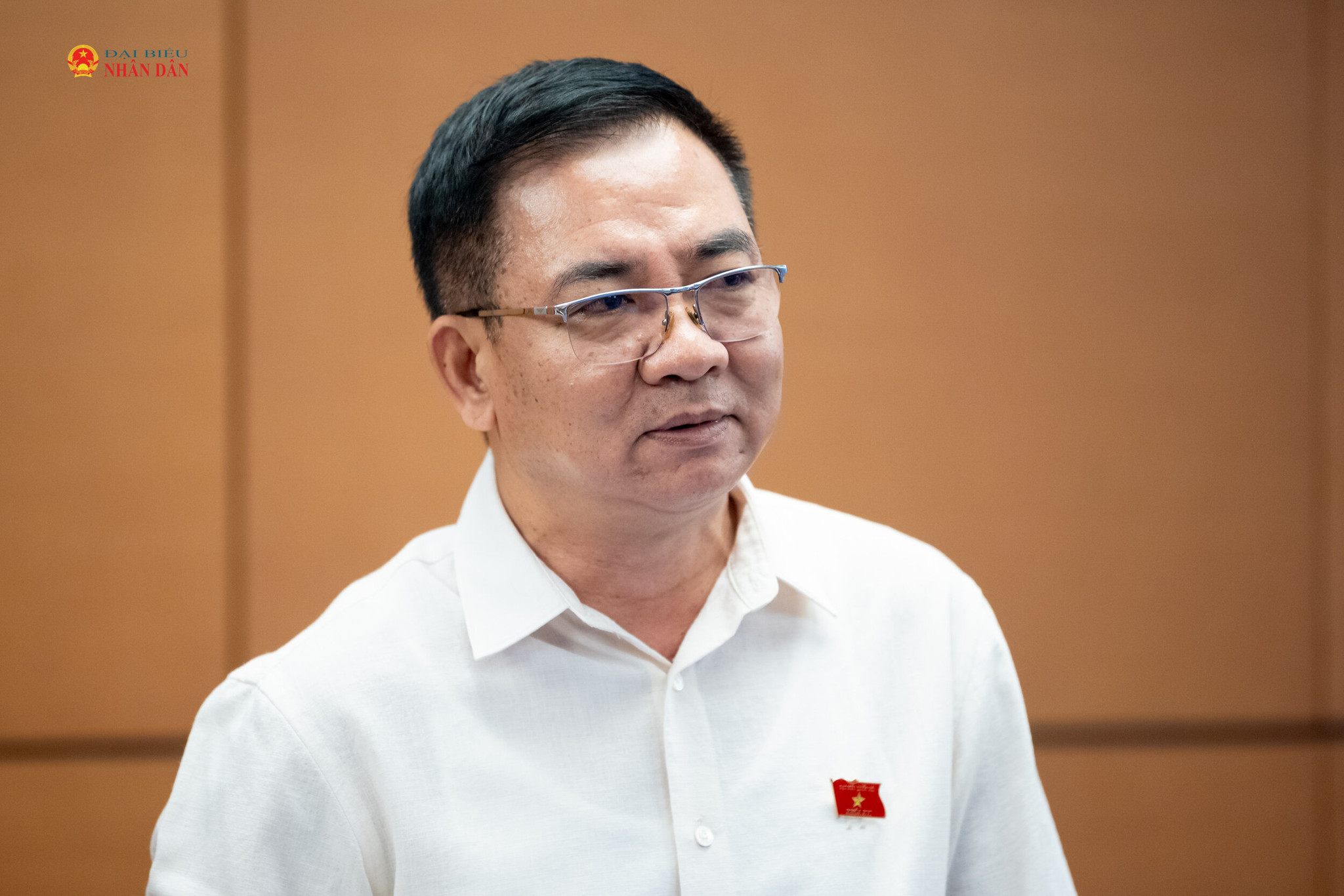 ĐBQH Nguyễn Minh Đức (TP. Hồ Chí Minh) phát biểu thảo luận tại tổ 2