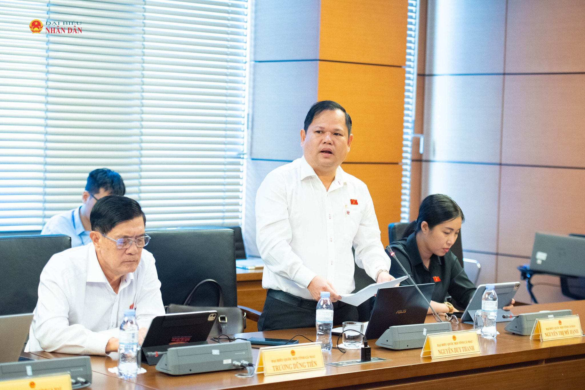 ĐBQH Nguyễn Duy Thanh (Cà Mau). Ảnh:Xuân Quý