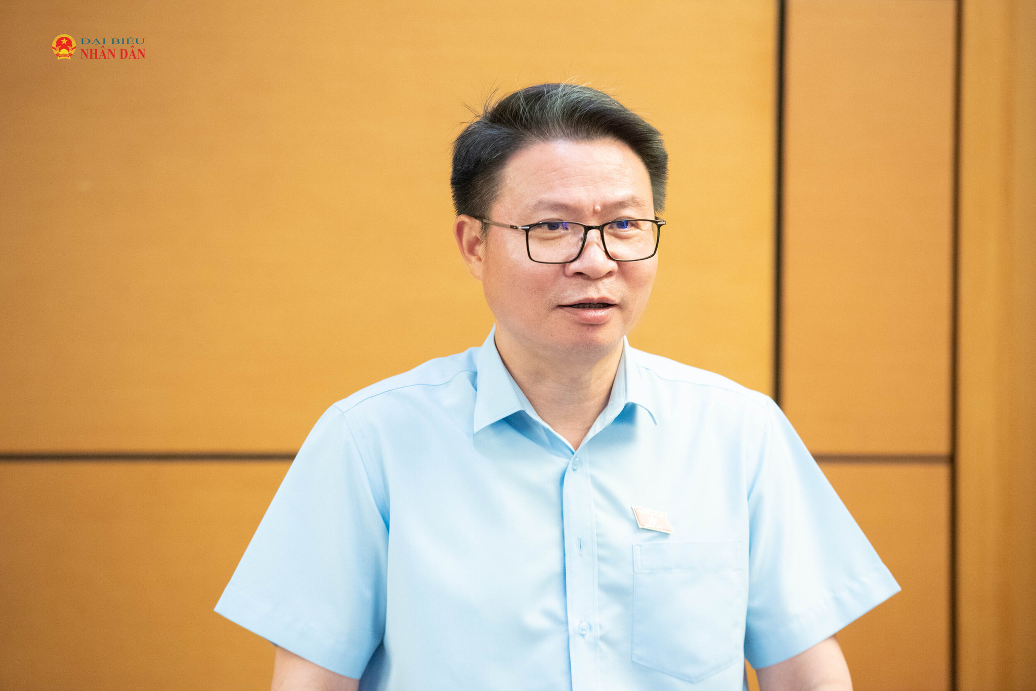 ĐBQH Nguyễn Minh Tuấn (Phú Thọ). Ảnh Xuân Quý