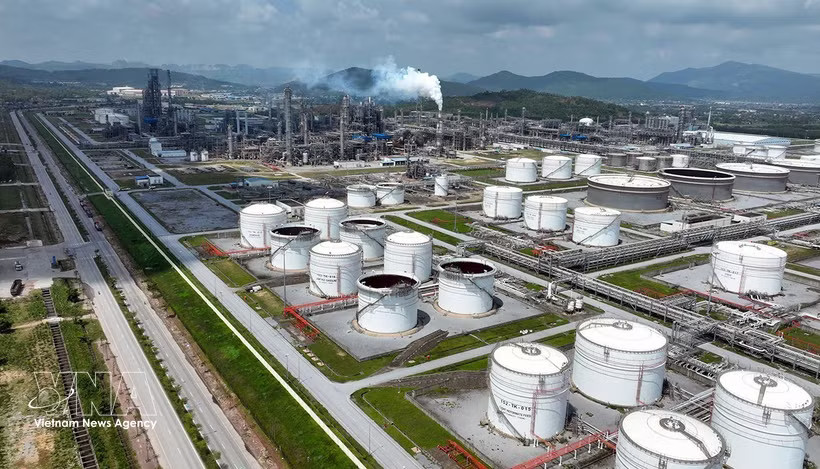 The Nghi Son Refinery and Petrochemical Complex in Thanh Hoa province (Photo: VNA)