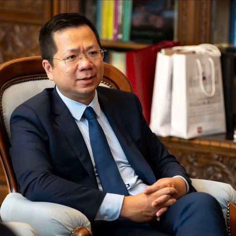 Vietnamese Ambassador to Poland Ha Hoang Hai (Photo published by VNA)