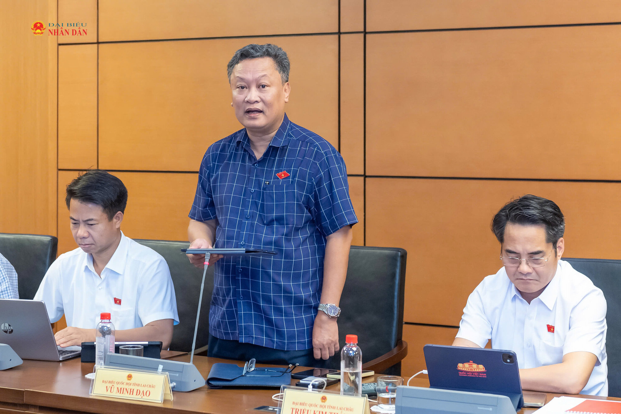 ĐBQH Vũ Minh Đạo (Lai Châu) phát biểu