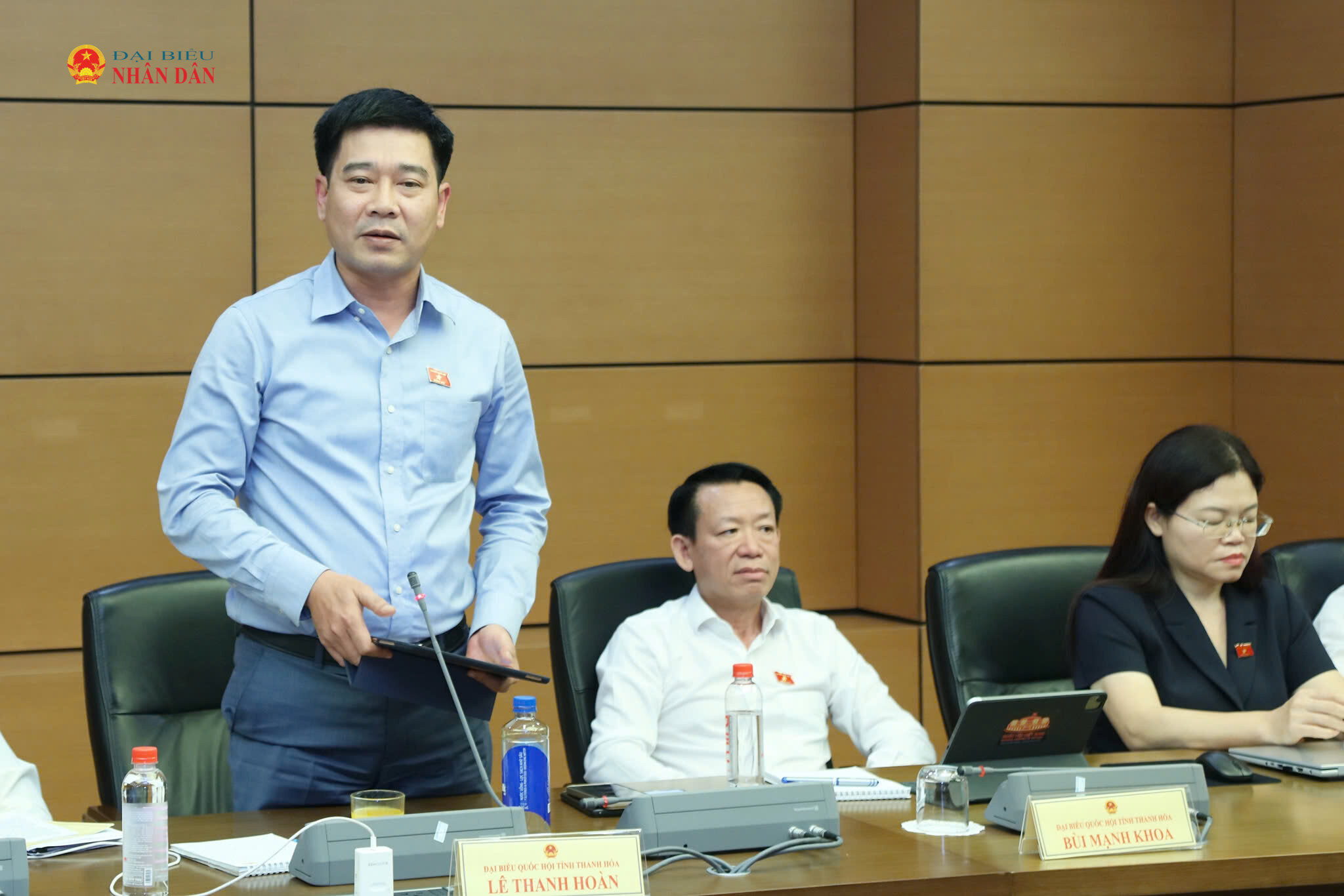 ĐBQH Lê Thanh Hoàn (Thanh Hóa) phát biểu thảo luận