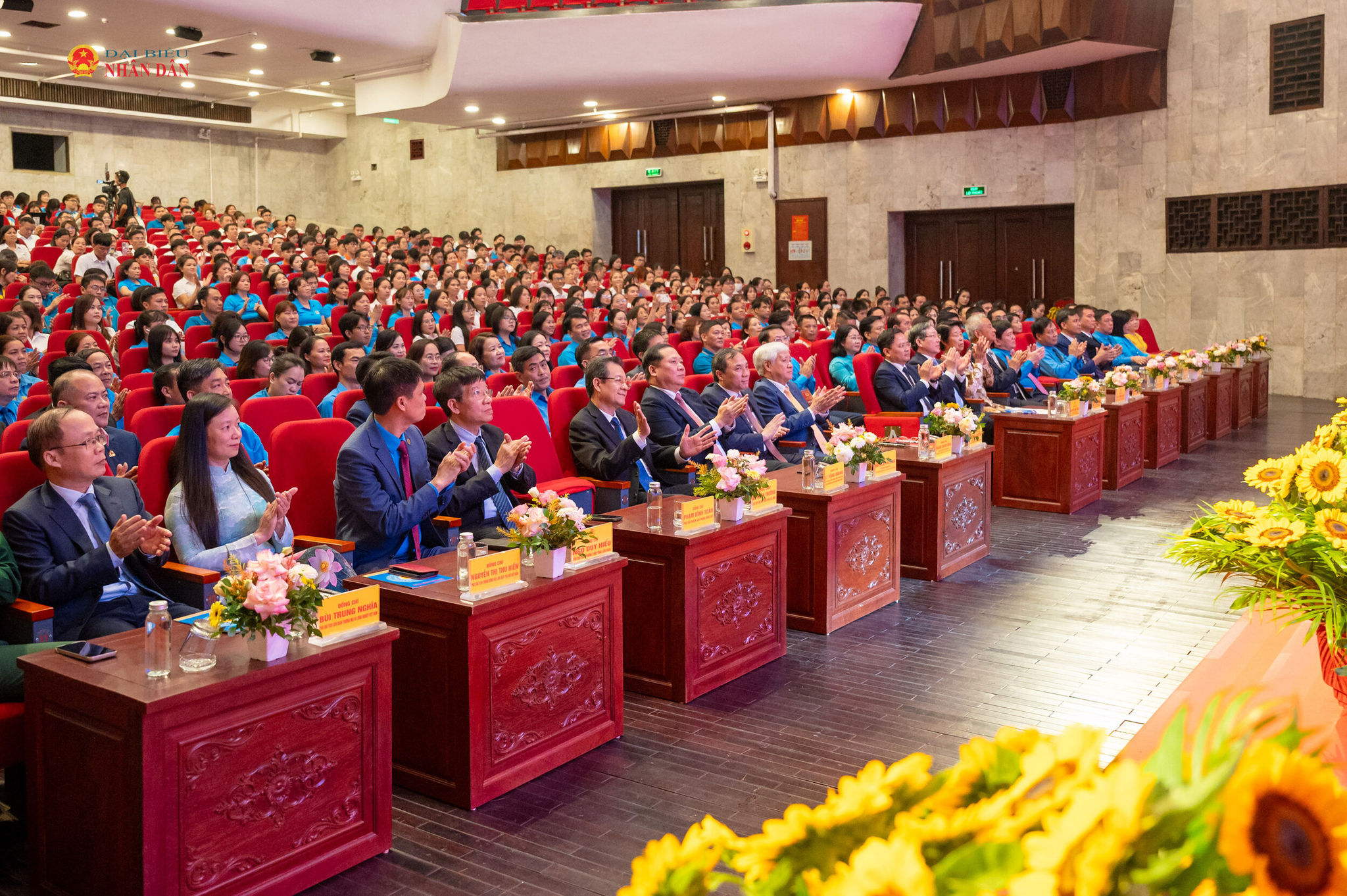 Các đại biểu dự Lễ Tuyên dương