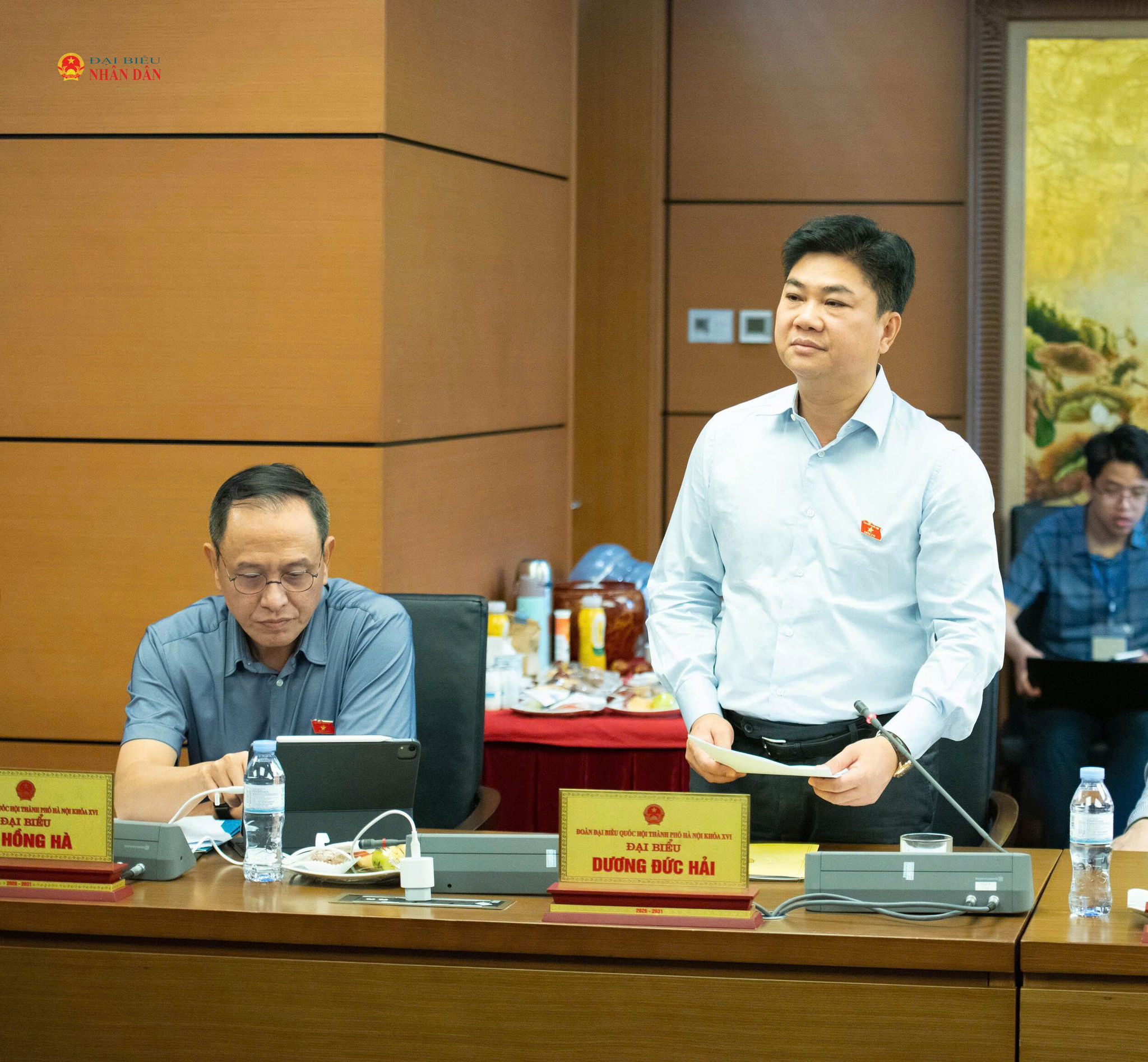 ĐBQH Dương Đức Hải nhấn mạnh yêu cầu chuyển từ tư duy kiểm soát thủ tục sang chủ động phòng ngừa, phát hiện và xử lý nguy cơ ô nhiễm từ sớm