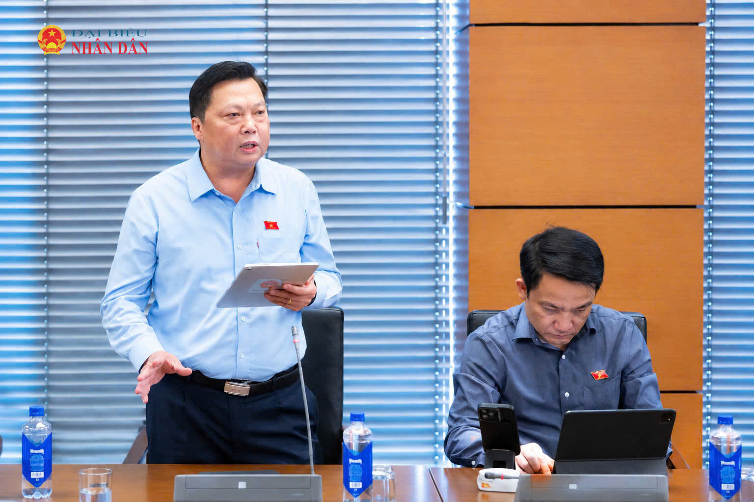 ĐBQH Phạm Hùng Thắng (Ninh Bình) phát biểu