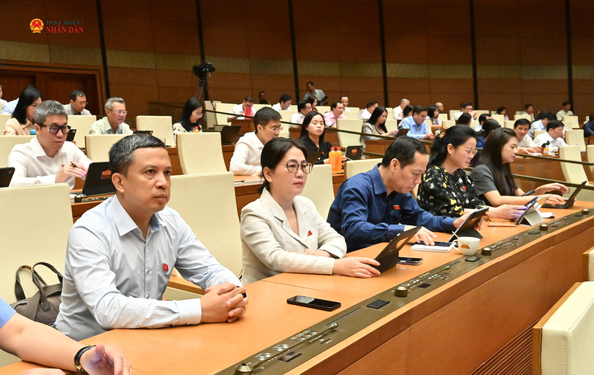 Các đại biểu tham dự phiên họpVQK_0205