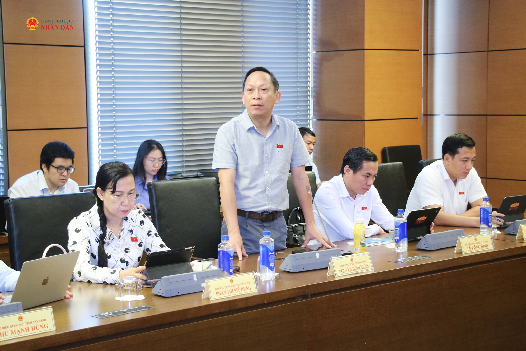 ĐBQH Nguyễn Đình Xuân (Tây Ninh) phát biểu