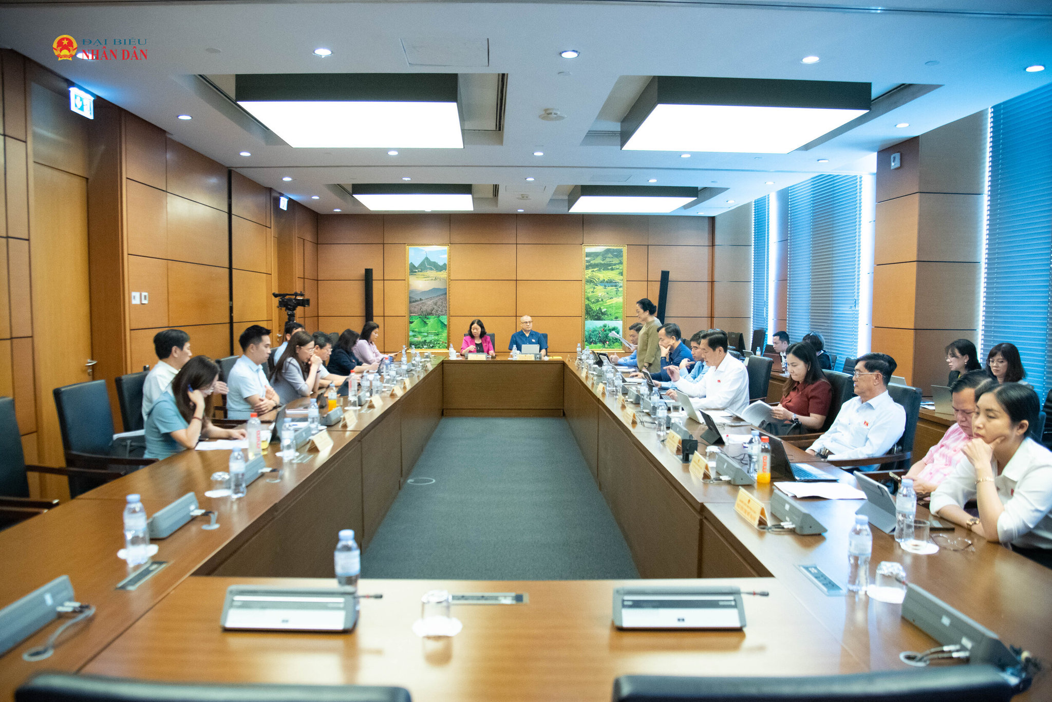 Toàn cảnh phiên Thảo luận Tổ. Ảnh: Xuân Quý
