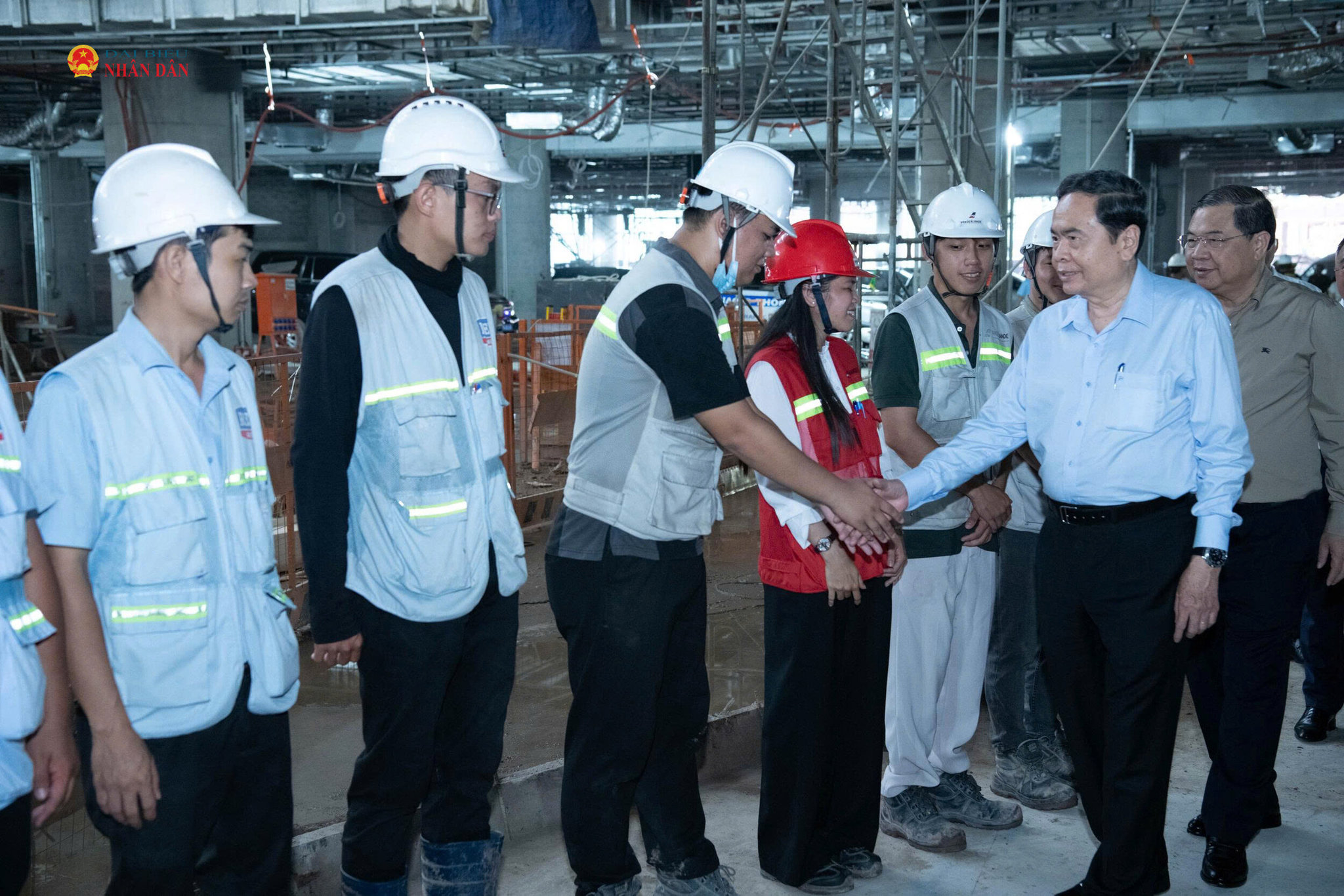 Chủ tịch Quốc hội Trần Thanh Mẫn kiểm tra thực tế tiến độ triển khai một số công trình, dự án phục vụ Hội nghị cấp cao APEC 2027