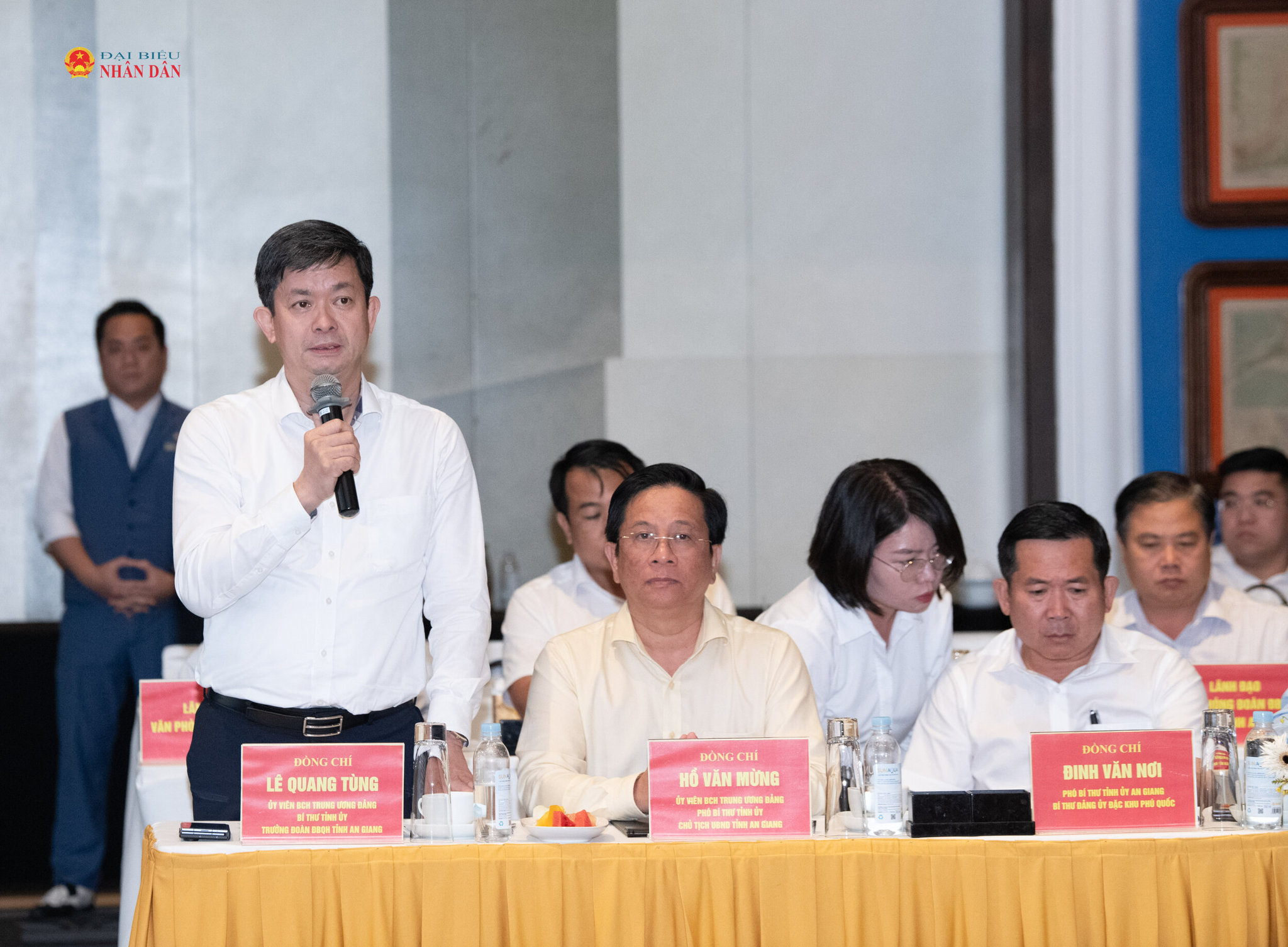 Bí thư tỉnh ủy An Giang Lê Quang Tùng.