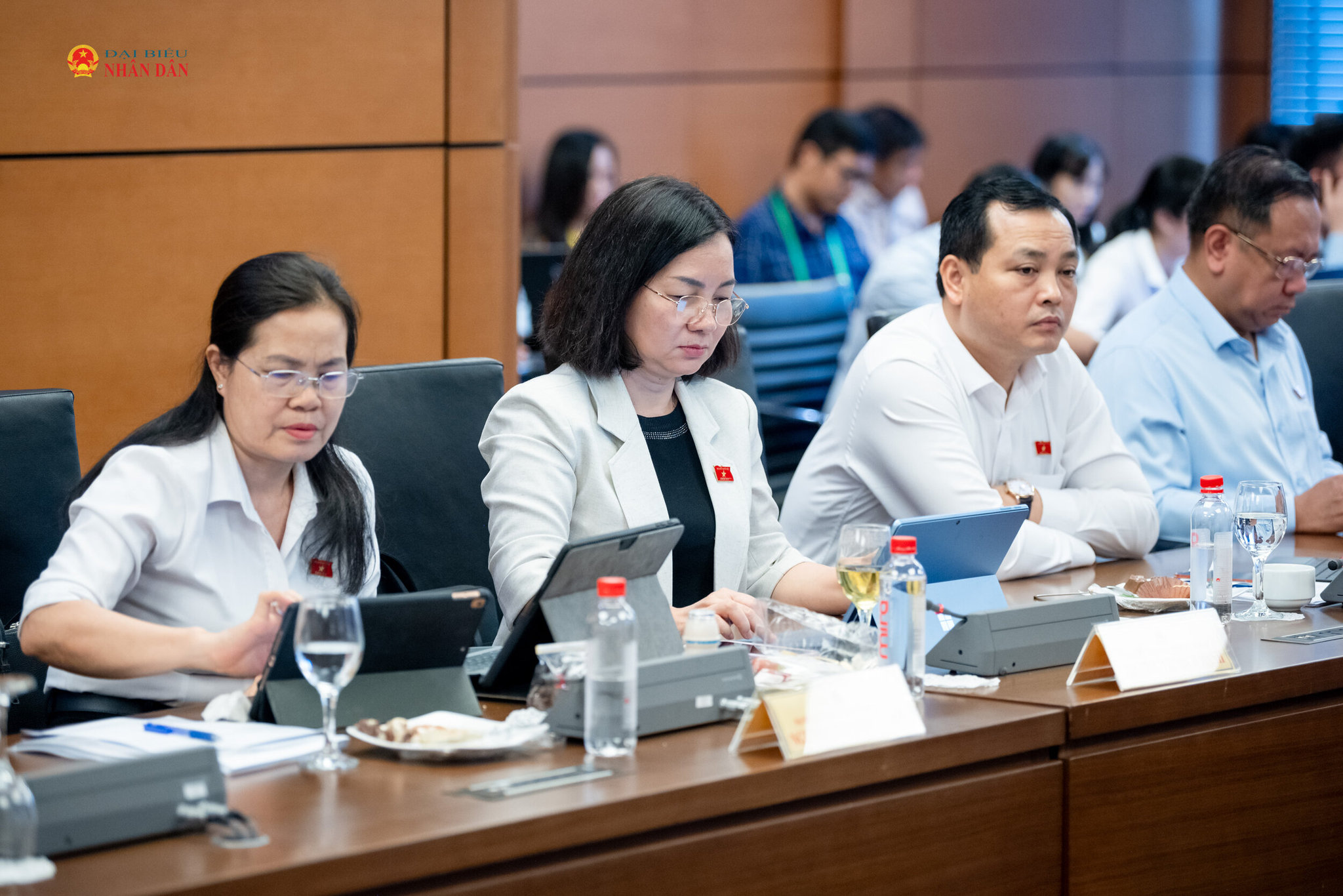 Đại biểu tham dự phiên thảo luận tại Tổ 2