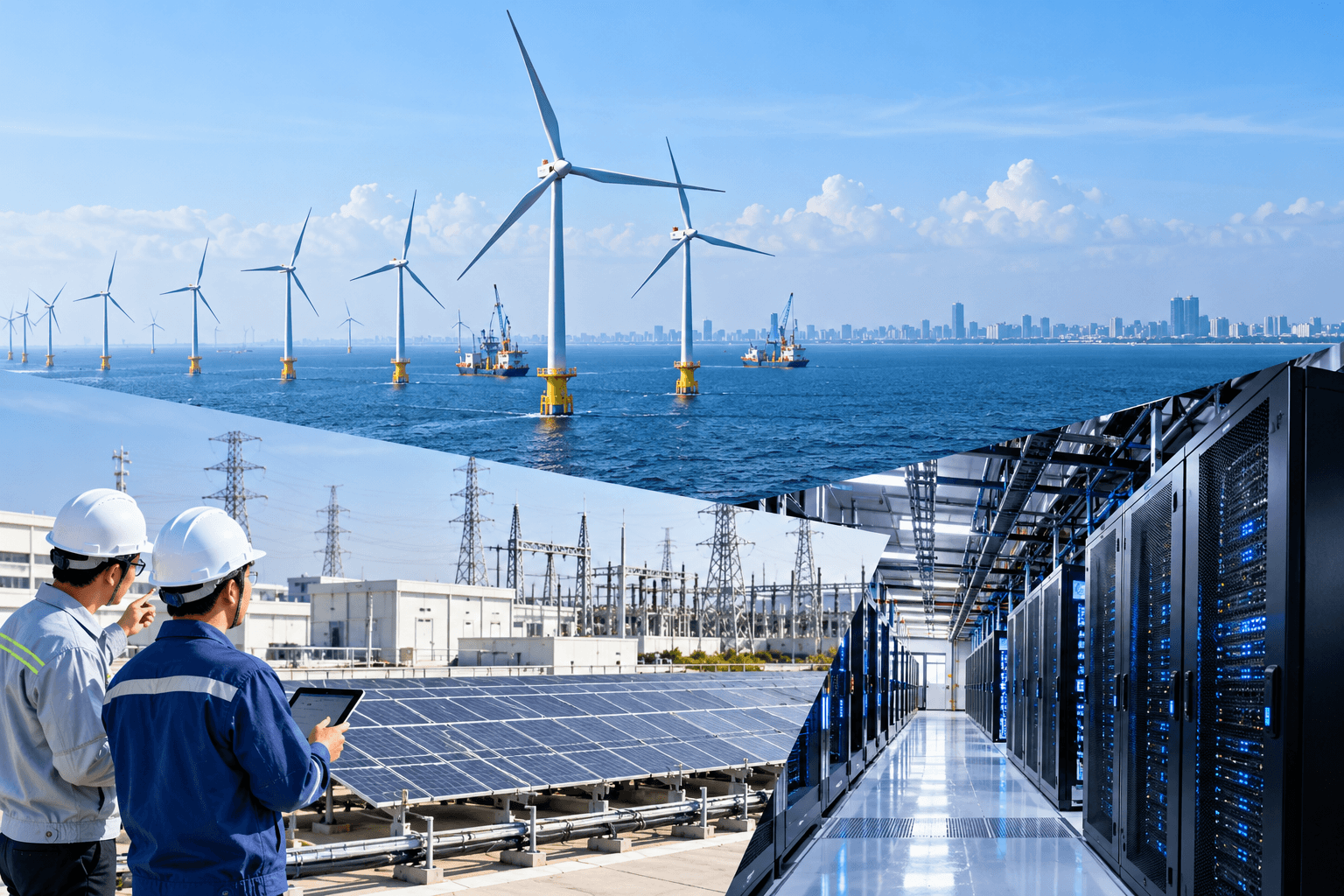 Kết nối nguồn năng lượng tái tạo với nhu cầu điện của các ngành công nghệ cao, trung tâm dữ liệu, góp phần thu hút đầu tư chiến lược tại TP. Hồ Chí Minh