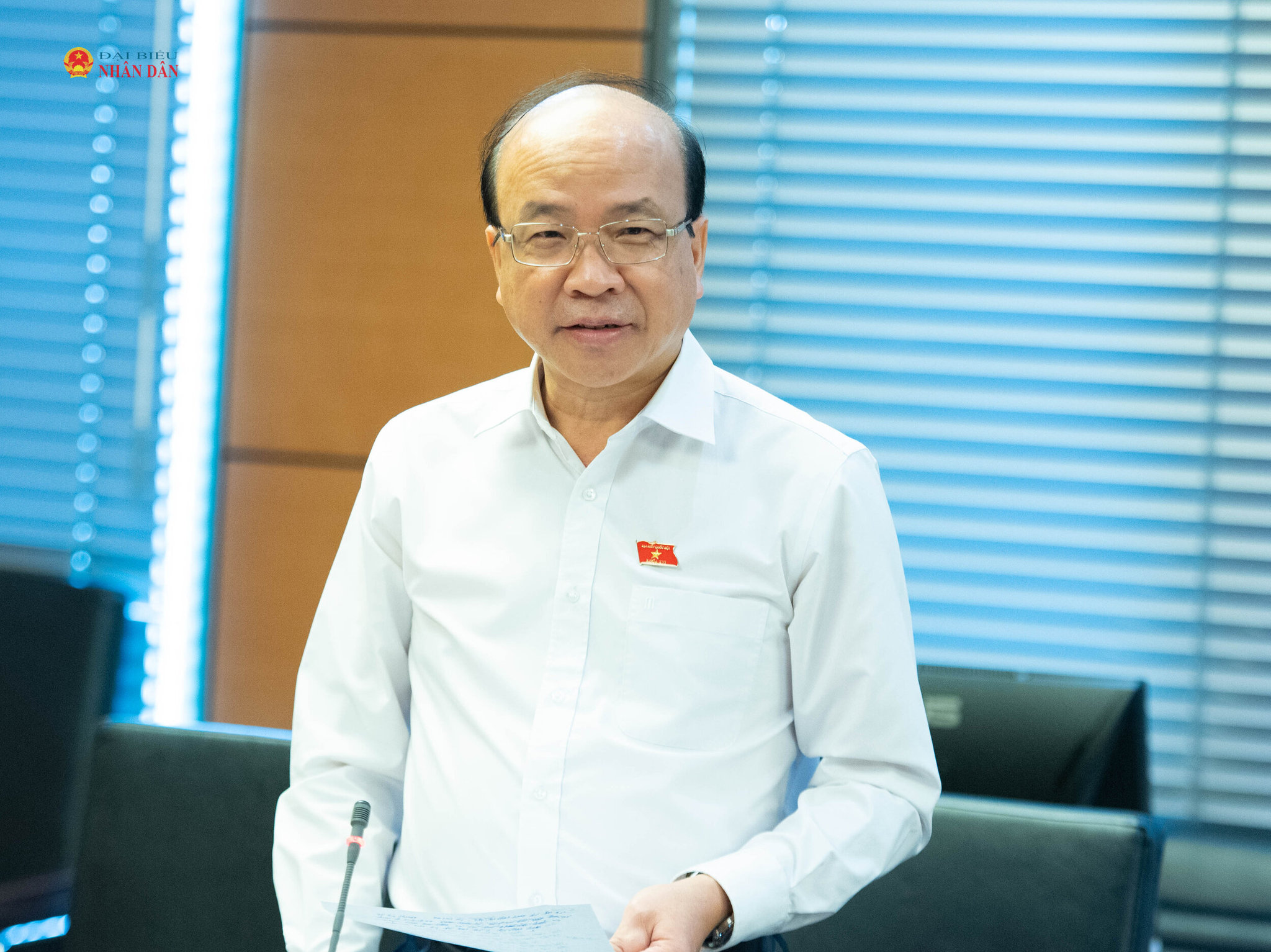 ĐBQH Phan Chí Hiếu (Cà Mau). Ảnh: Xuân Quý