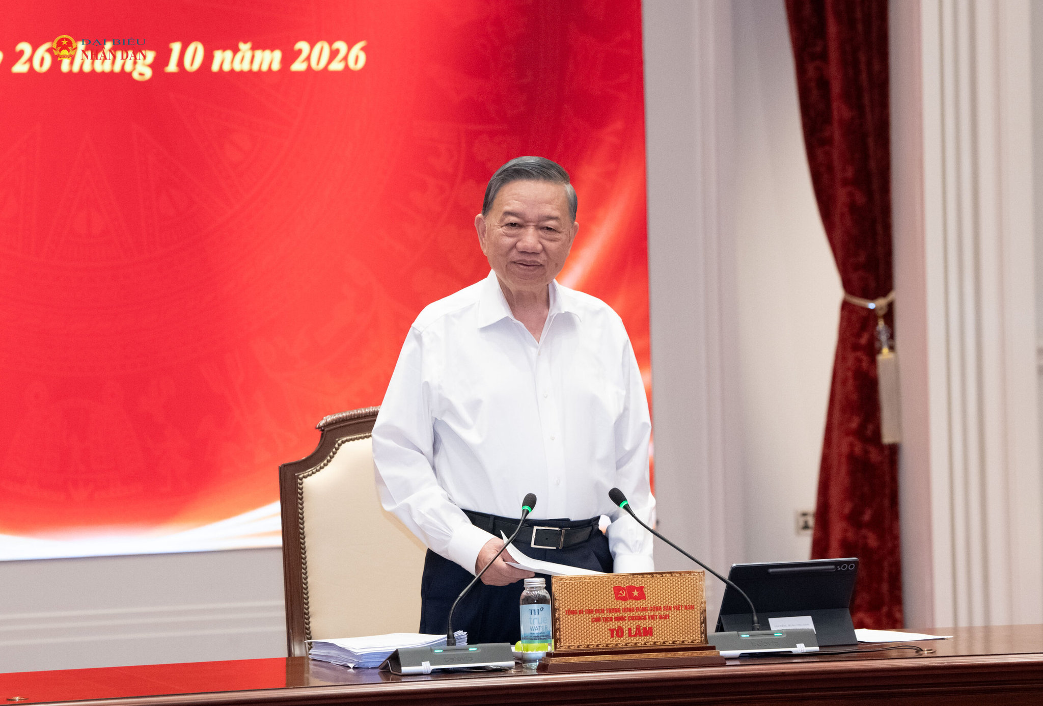 Tổng Bí thư, Chủ tịch nước Tô Lâm chủ trì Phiên họp