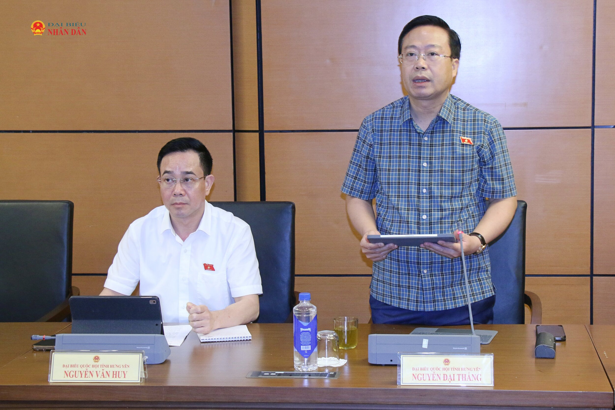 ĐBQH Nguyễn Đại Thắng (Hưng Yên) phát biểu