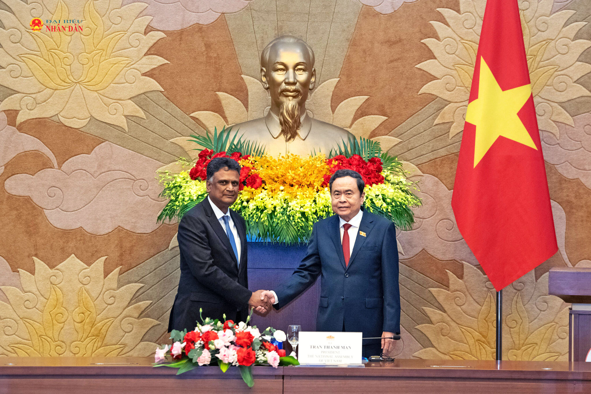 Chủ tịch Quốc hội Trần Thanh Mẫn tiếp Tổng Kiểm toán và Kiểm soát Ấn Độ, Chủ tịch Tổ chức các Cơ quan Kiểm toán tối cao châu Á K. Sanjay Murthy