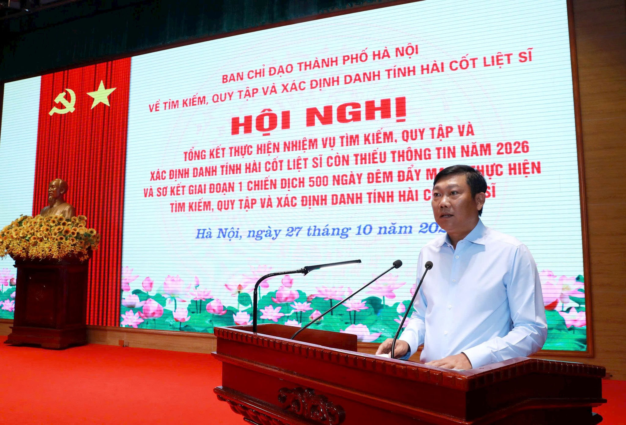 Phó Chủ tịch UBND thành phố Đỗ Anh Tuấn phát biểu kết luận