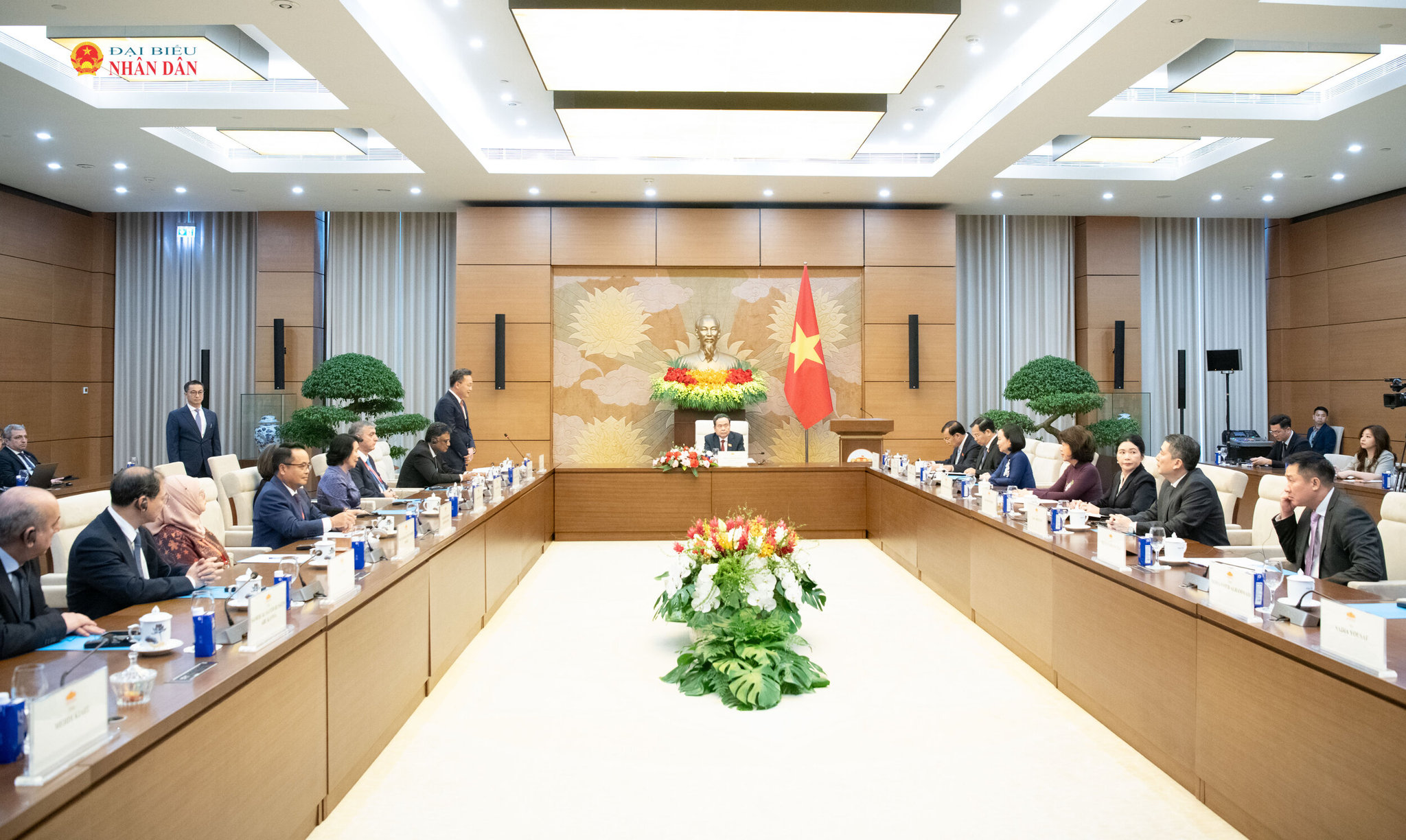 Quang cảnh cuộc tiếp