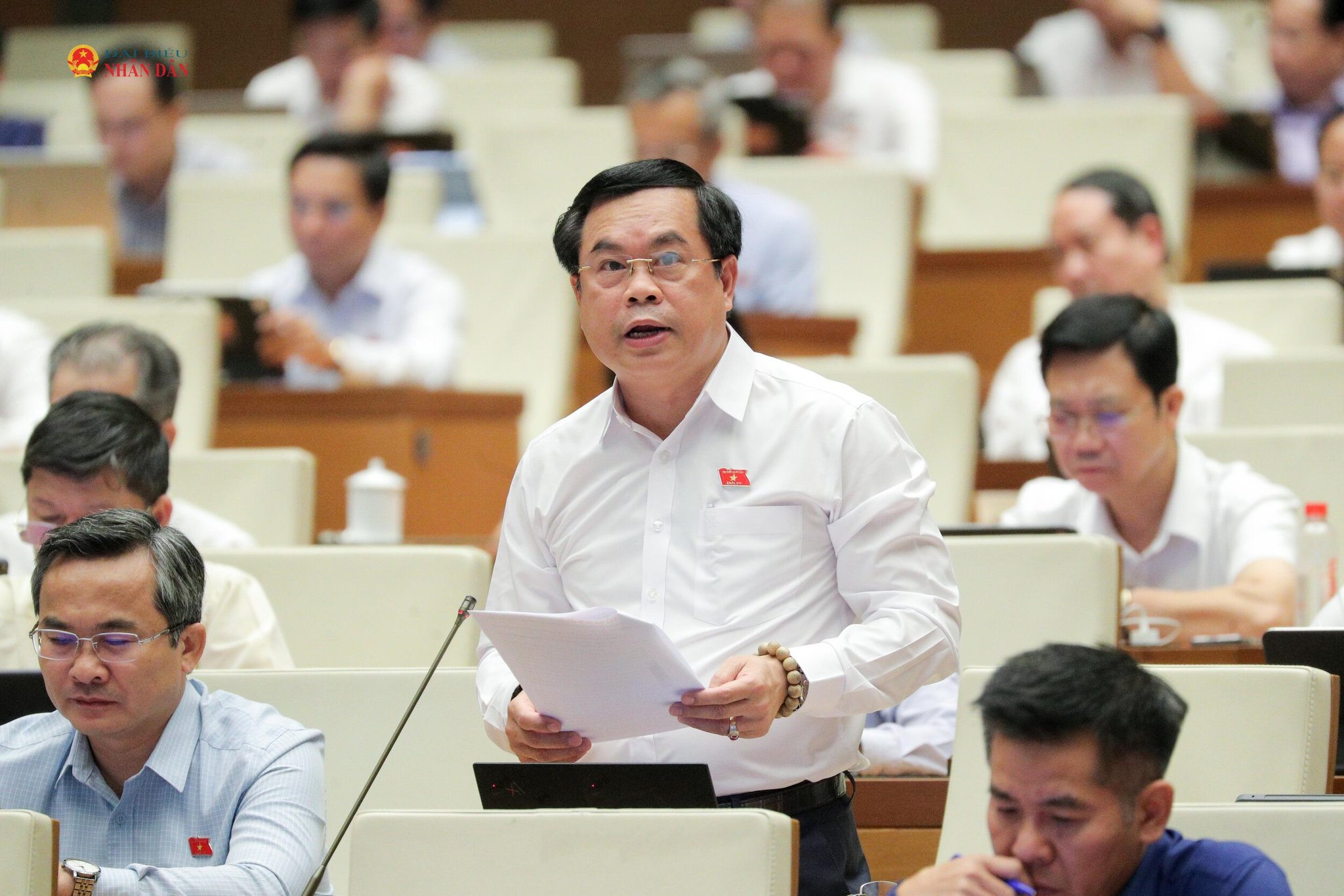 ĐBQH Vương Quốc Thắng (TP Đà Nẵng). Ảnh Hồ Long