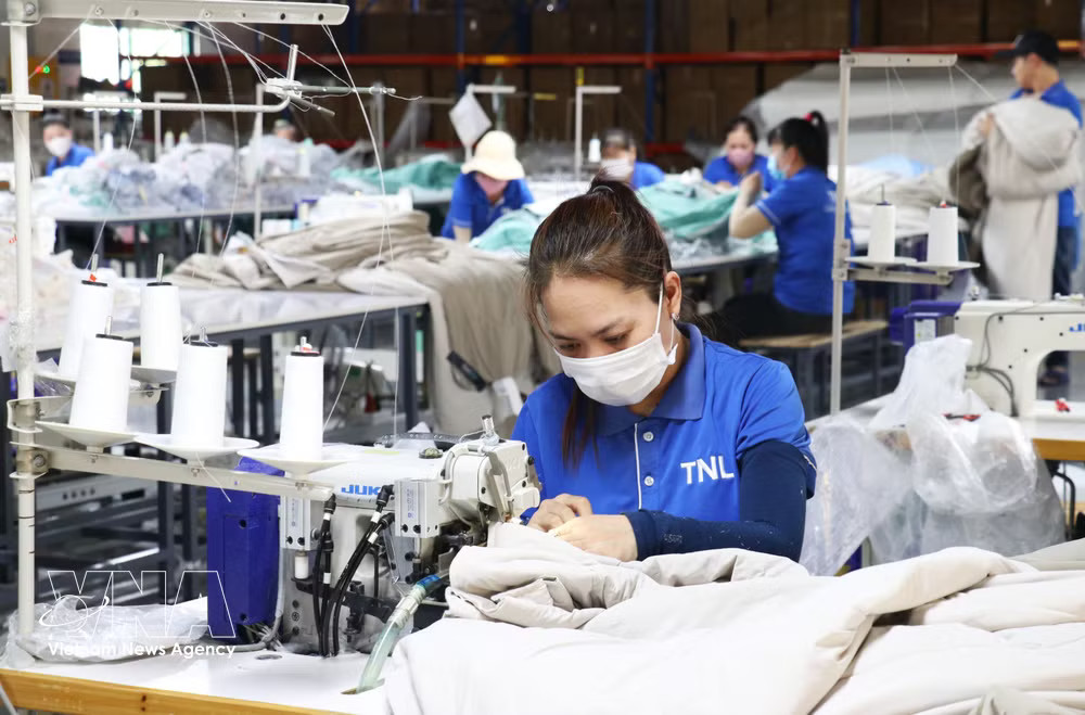 A garment factory in Tay Ninh province (Photo: VNA) A garment factory in Tay Ninh province (Photo: VNA)