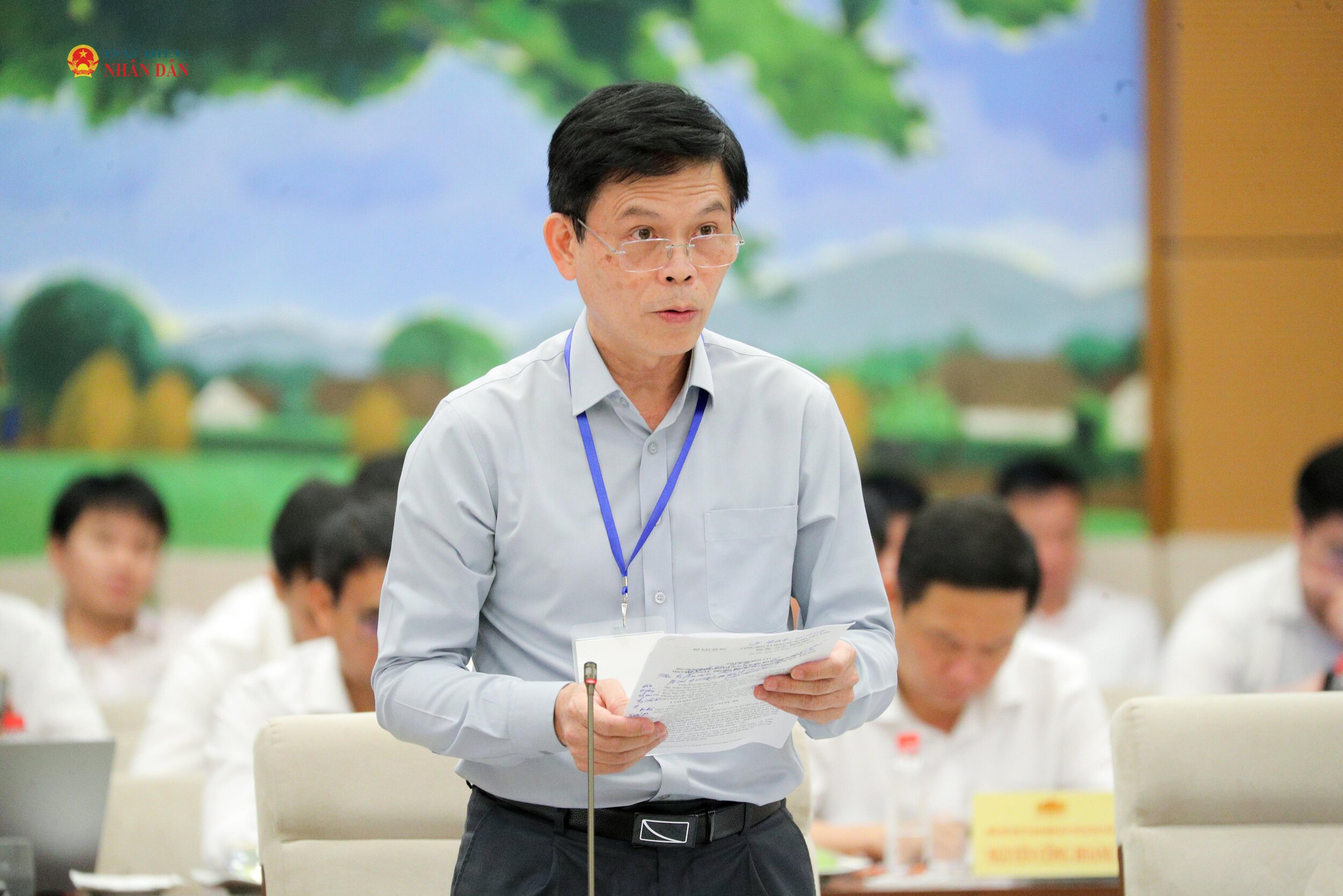 Thứ trưởng Bộ Xây dựng Lê Anh Tuấn. Ảnh Hồ Long