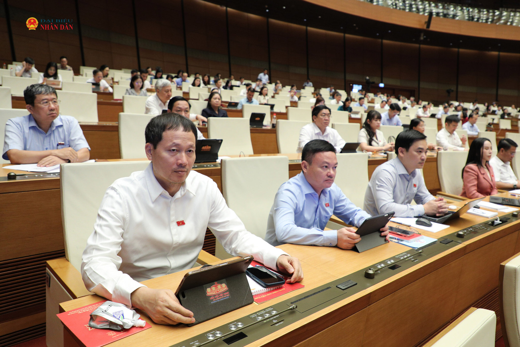 Đoàn ĐBQH TP. Đồng Nai tại phiên thảo luận tại hội trường sáng 30/10/2026. Ảnh: Khánh Duy