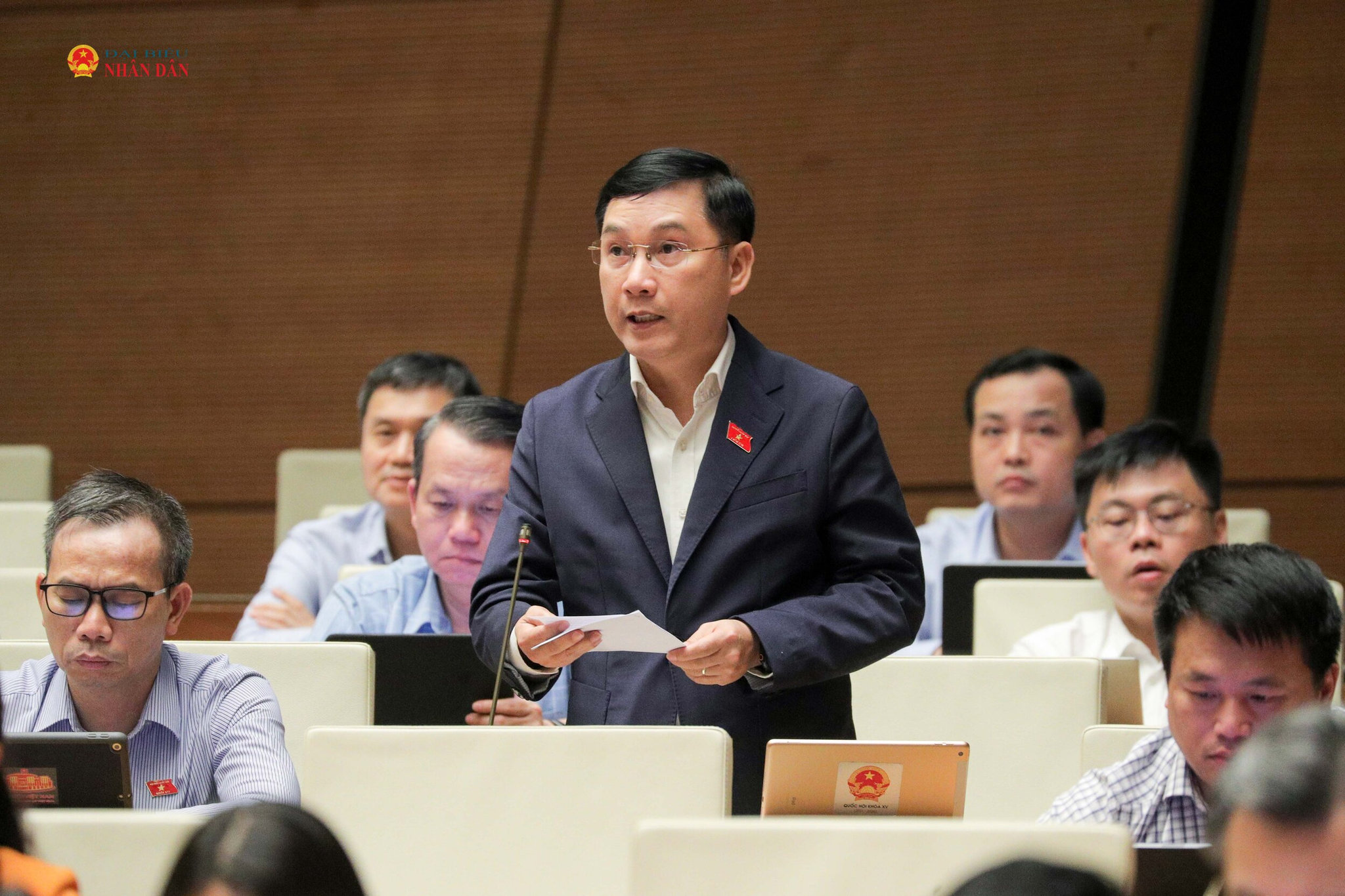 ĐBQH Lê Hoàng Anh (Gia Lai). Ảnh Hồ Long