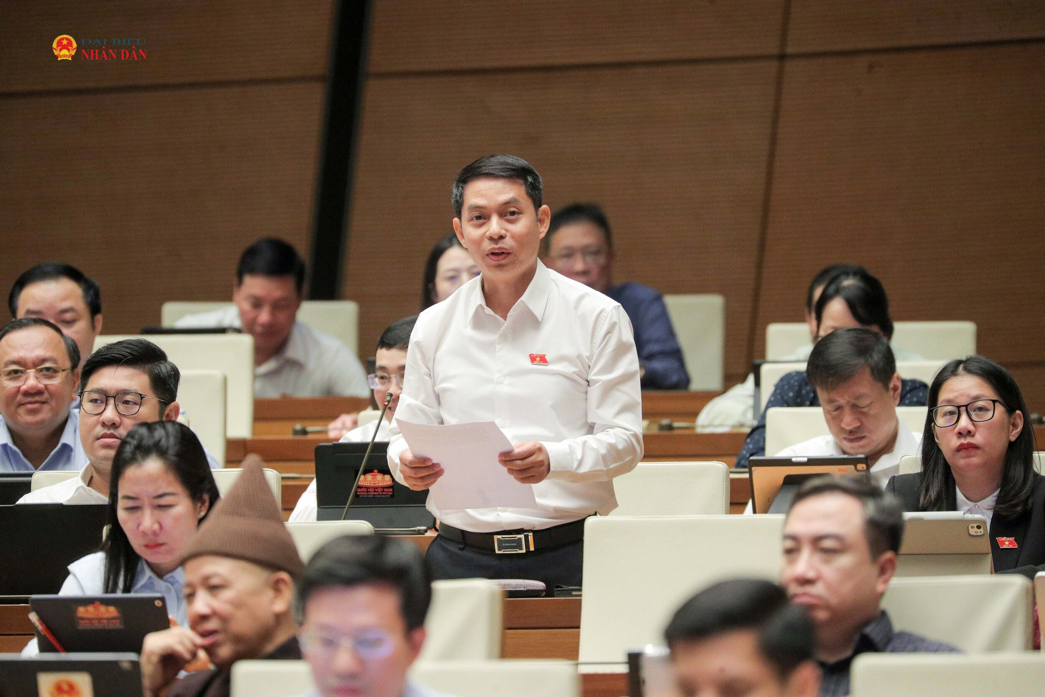 ĐBQH Phạm Ngọc Lâm (Gia Lai). Ảnh Hồ Long