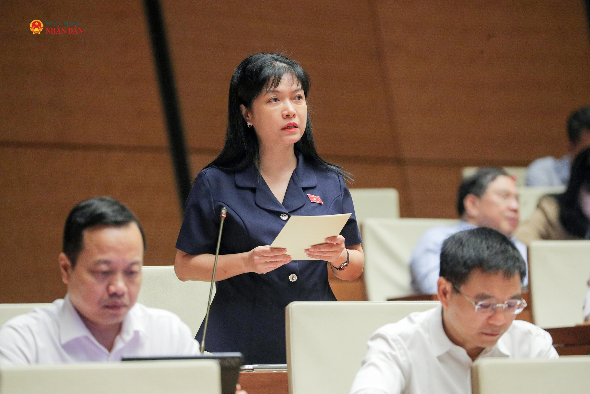 ĐBQH Tạ Thị Yên (Điện Biên) 2. Ảnh Hồ Long