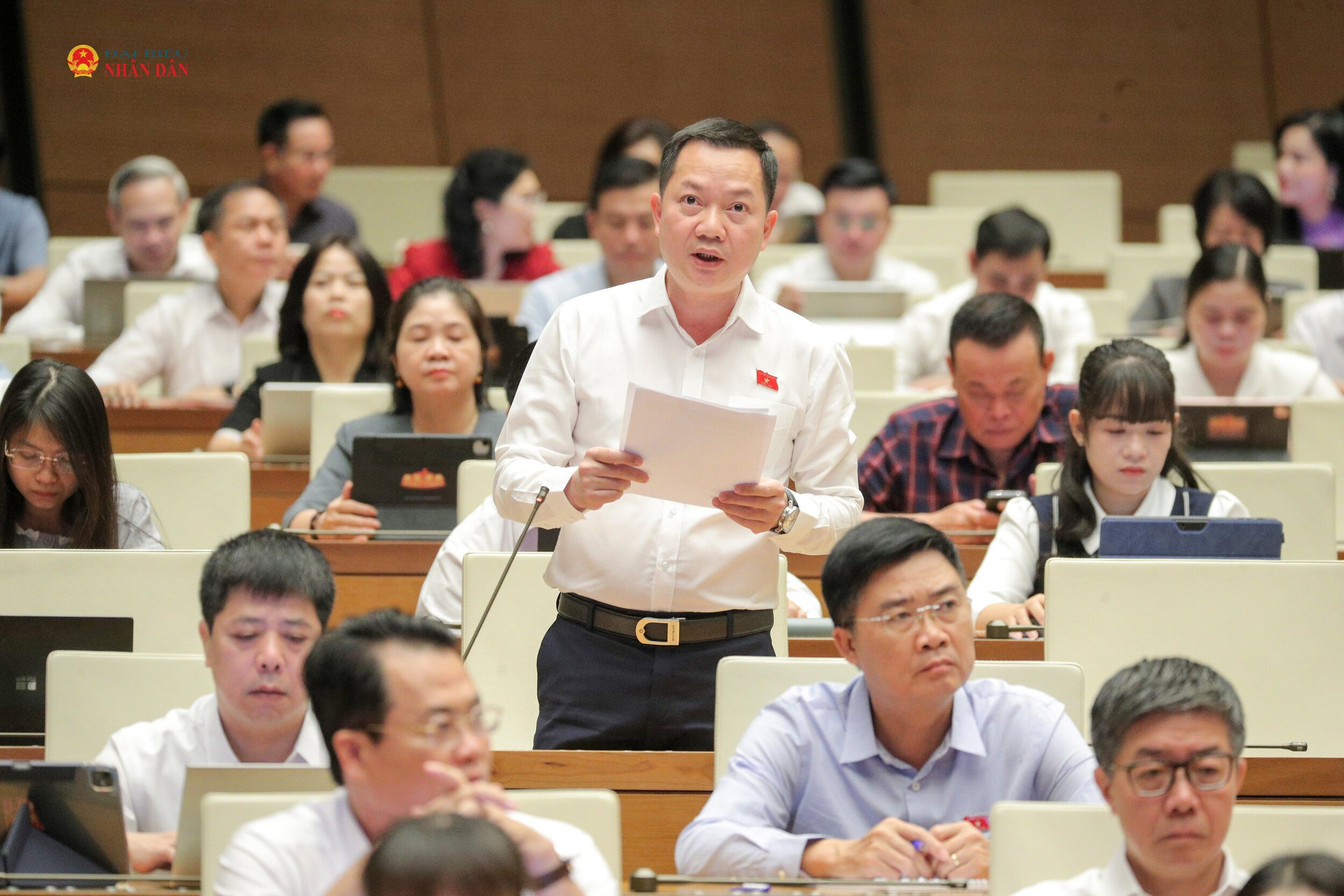 ĐBQH Trịnh Xuân An (Đồng Nai). Ảnh Hồ Long