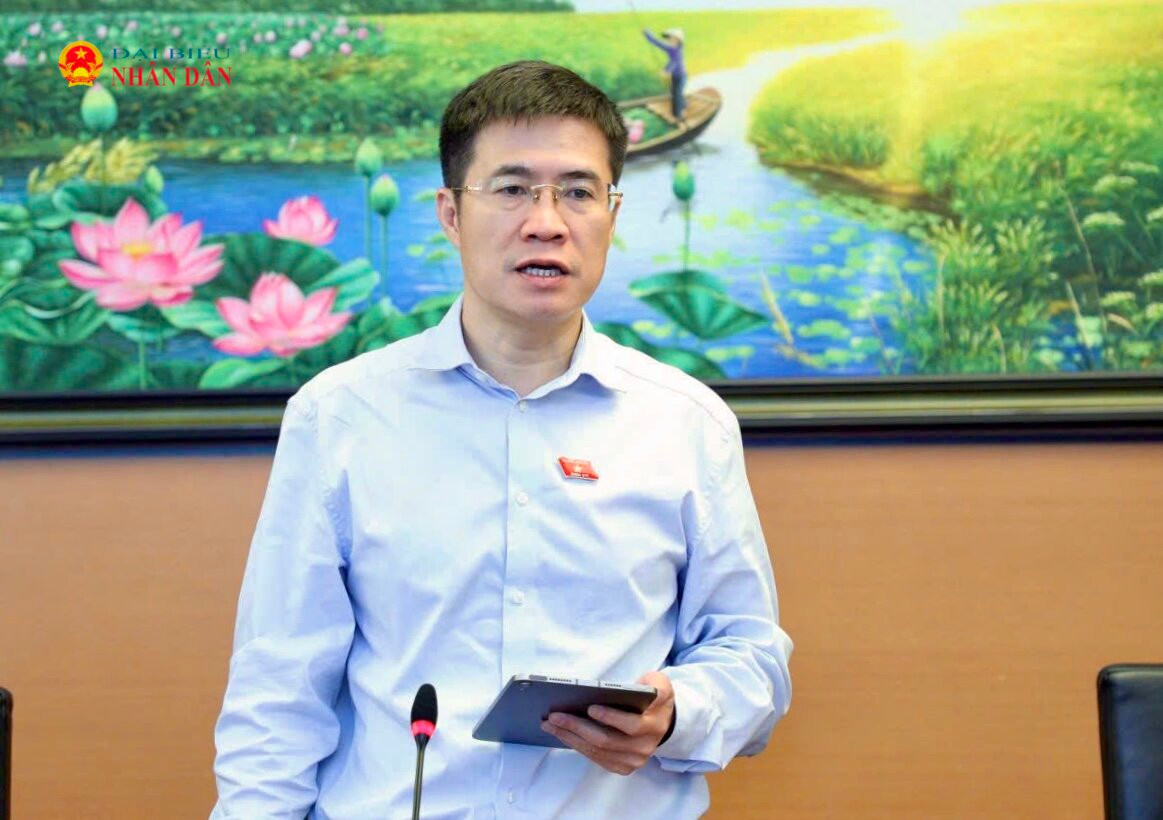 ĐBQH Hoàng Minh Hiếu (Nghệ An) phát biểu